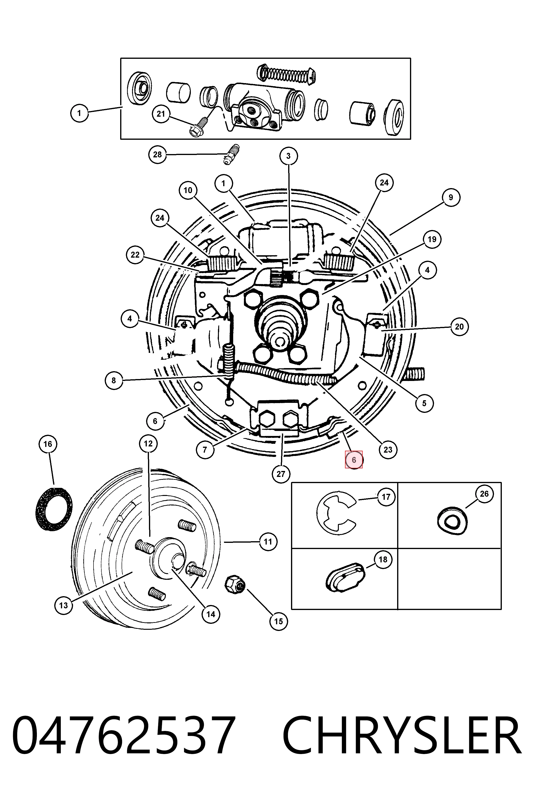 Барабанные колодки Jurid/Bendix R519