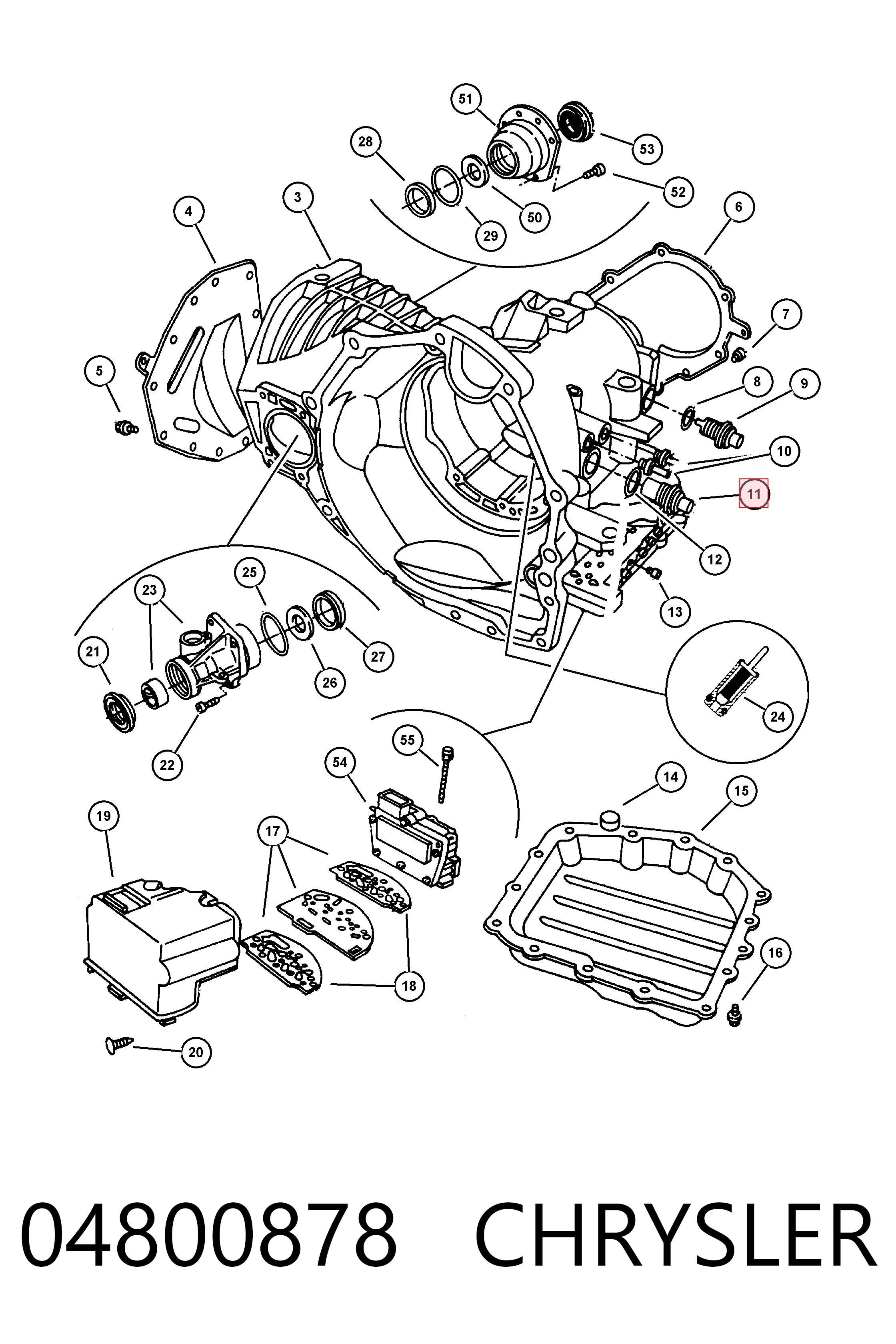 Датчик спидометра Fiat/Alfa/Lancia K04800878