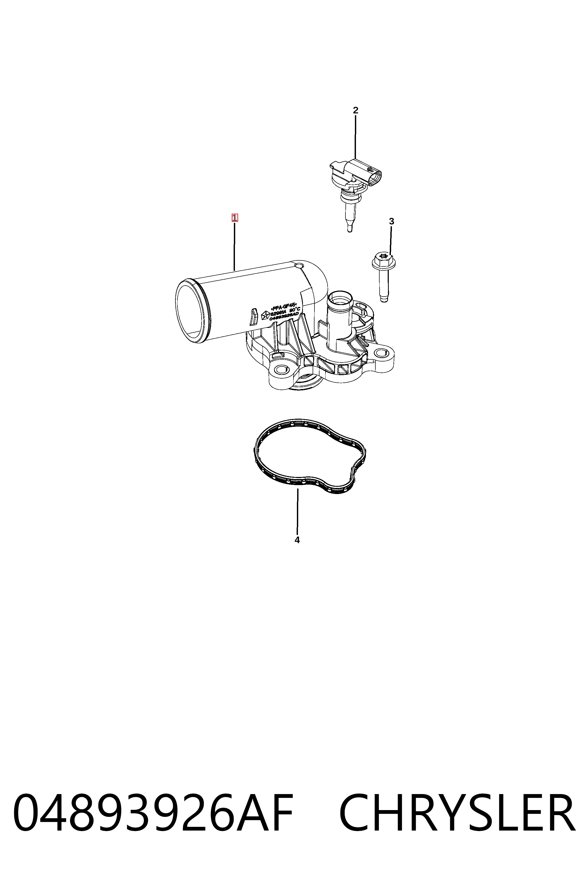Кожух термостата Dorman 9023113 цена, от 56.94 USD