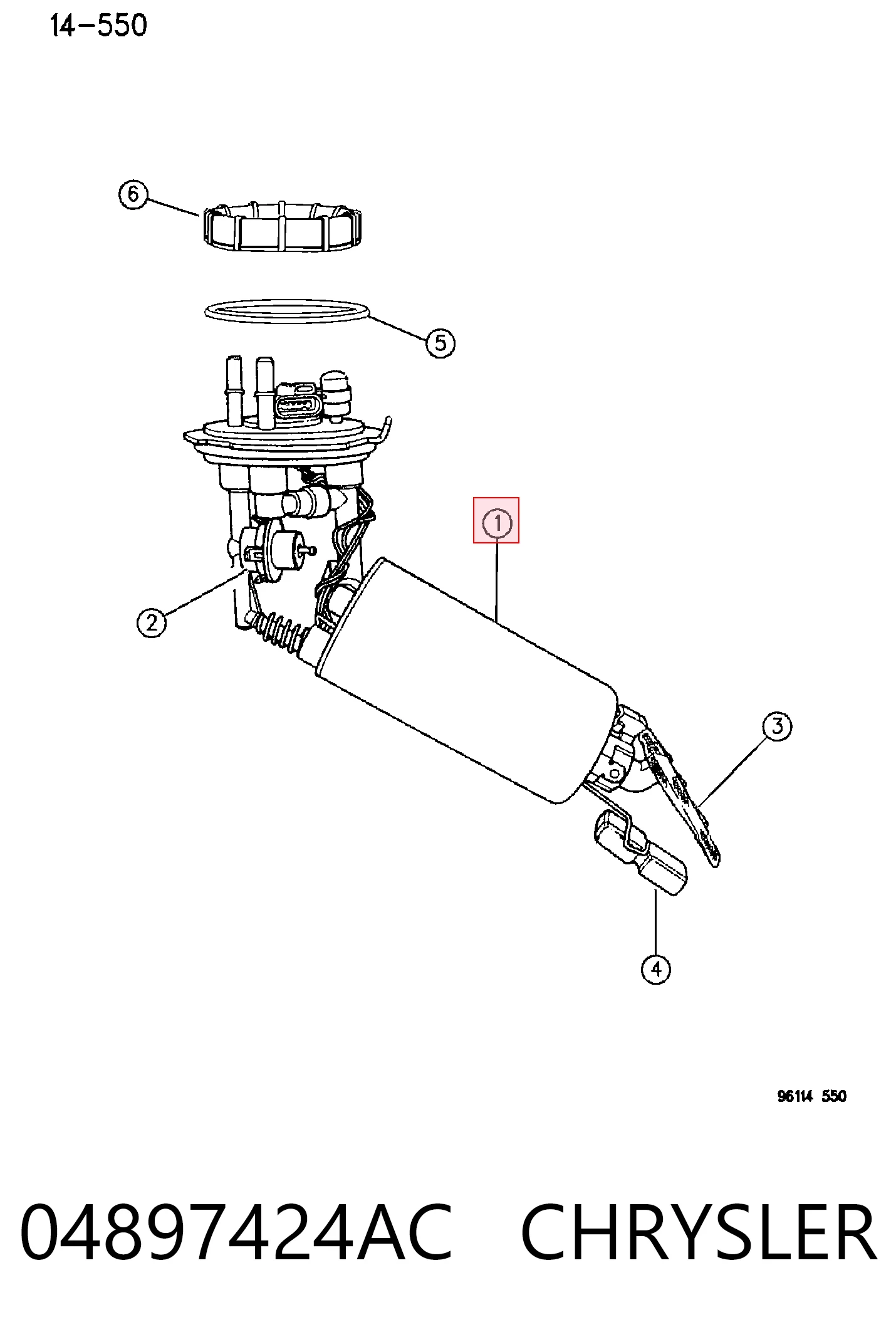 MAM00089M Magneti Marelli Электробензонасос