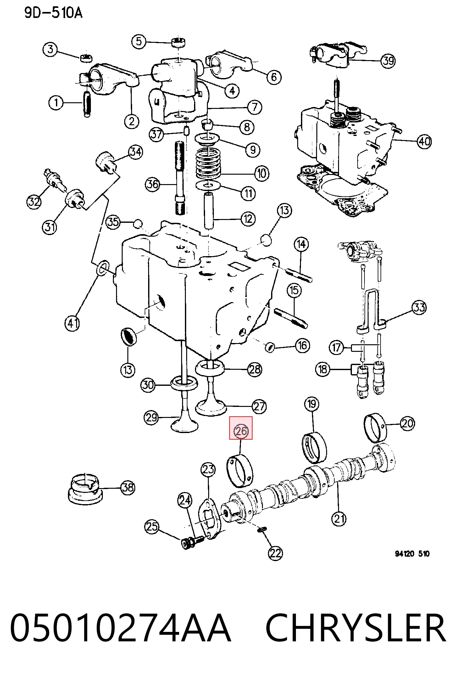 05010274AA Chrysler