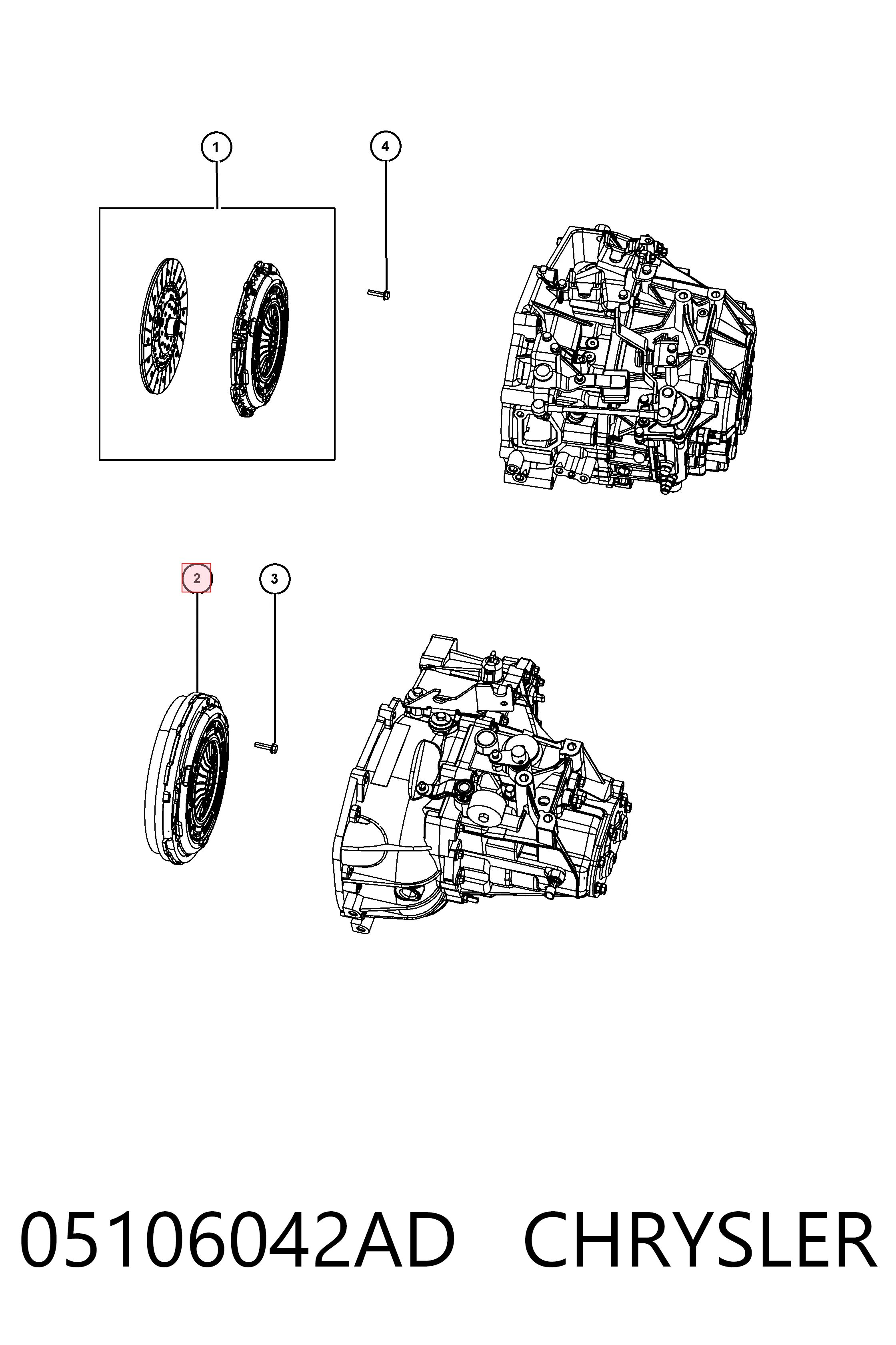 K05106042AC Fiat/Alfa/Lancia Сцепление в сборе