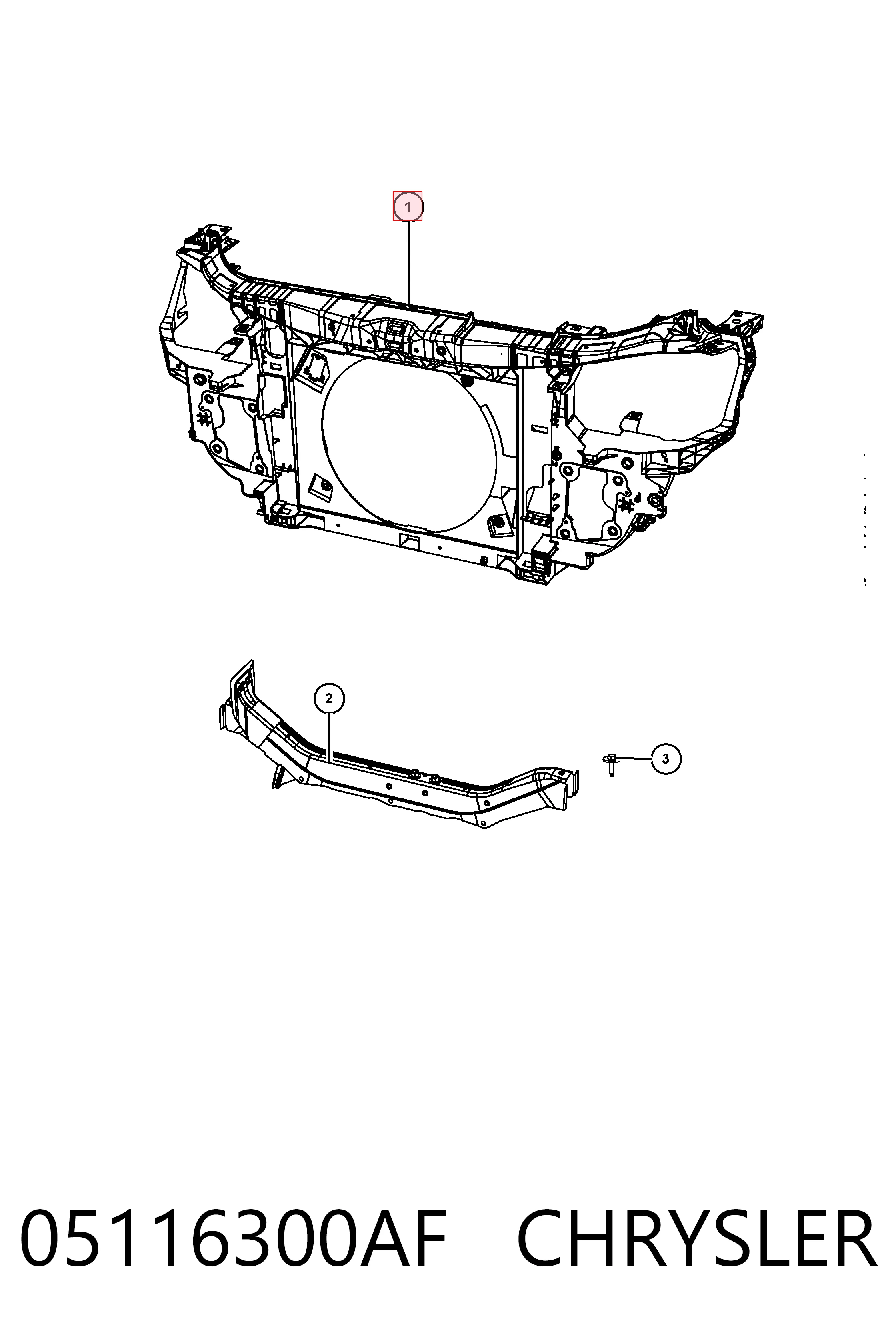 Панель передняя Stock PDG30005A цена, от 102.83 USD