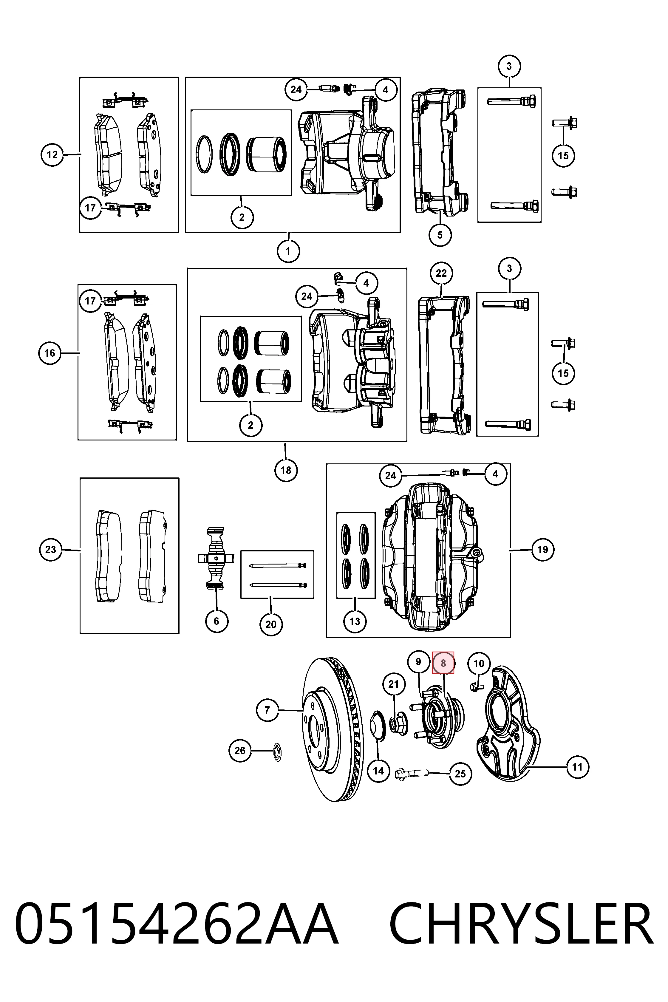 Купить 61498006S Formpart/Otoform Ступица переднего колеса