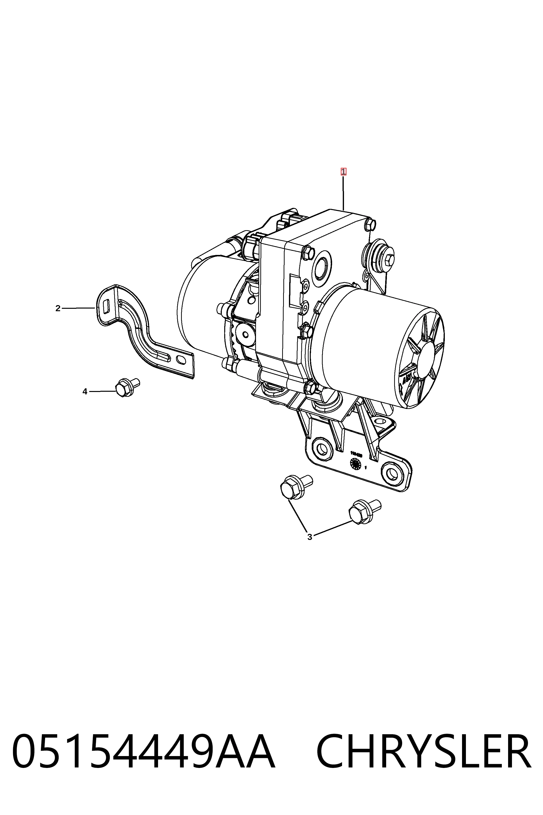 K05154449AD Fiat/Alfa/Lancia ГУР руля