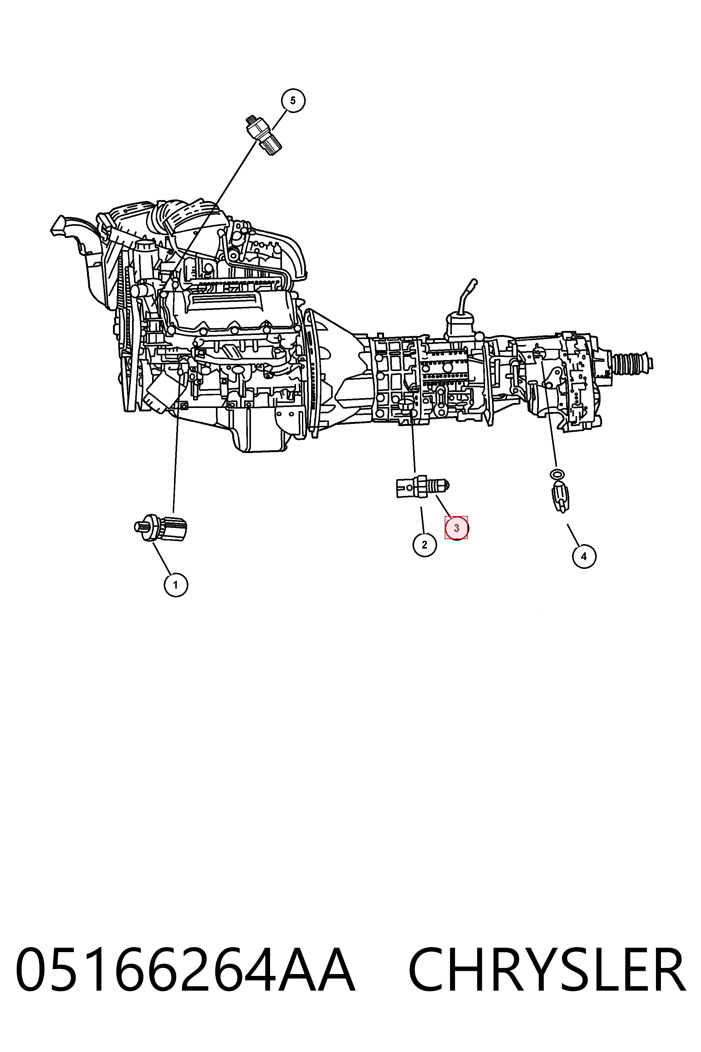 Датчик заднего хода 1559015S Formpart/Otoform