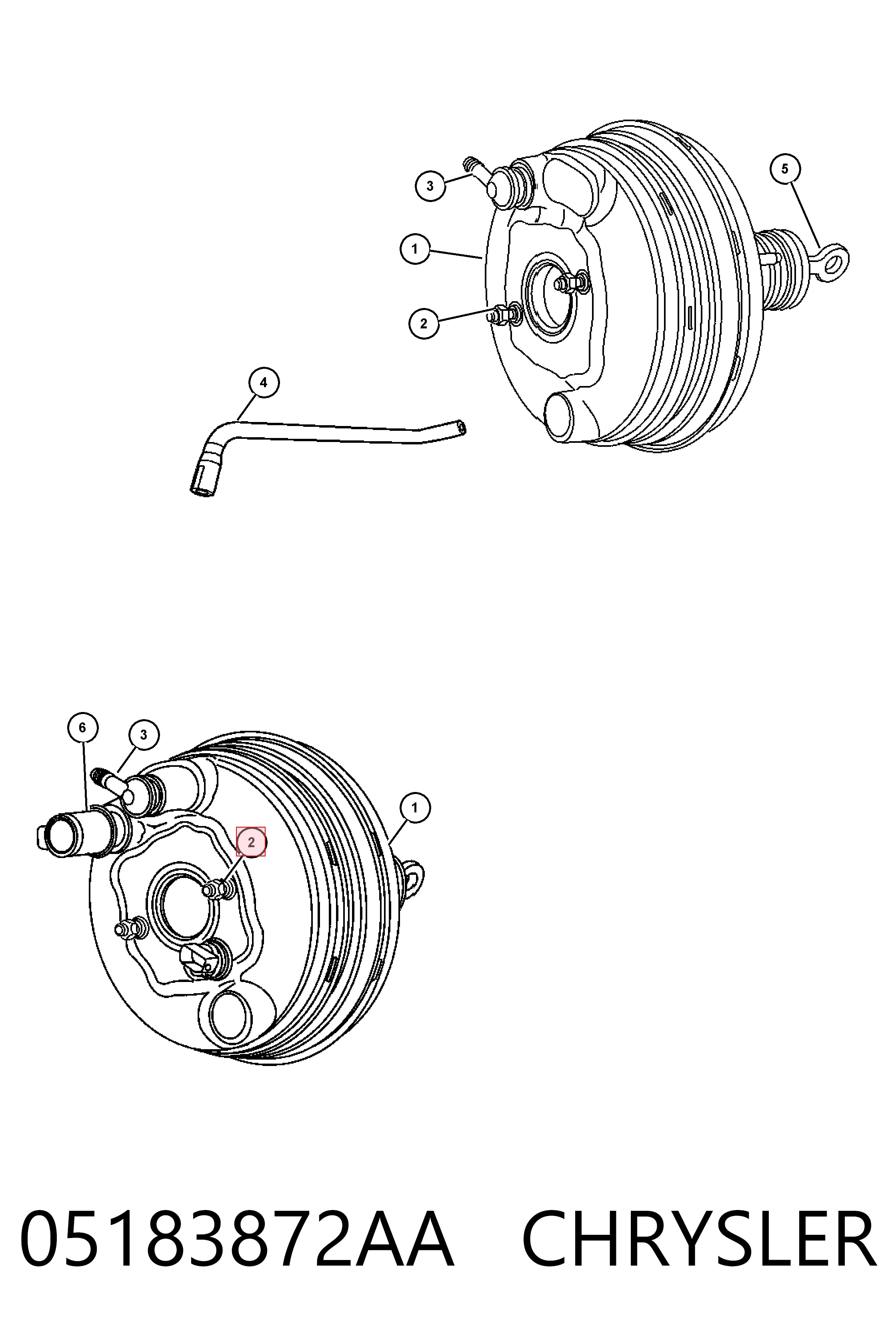 05183872AA Chrysler
