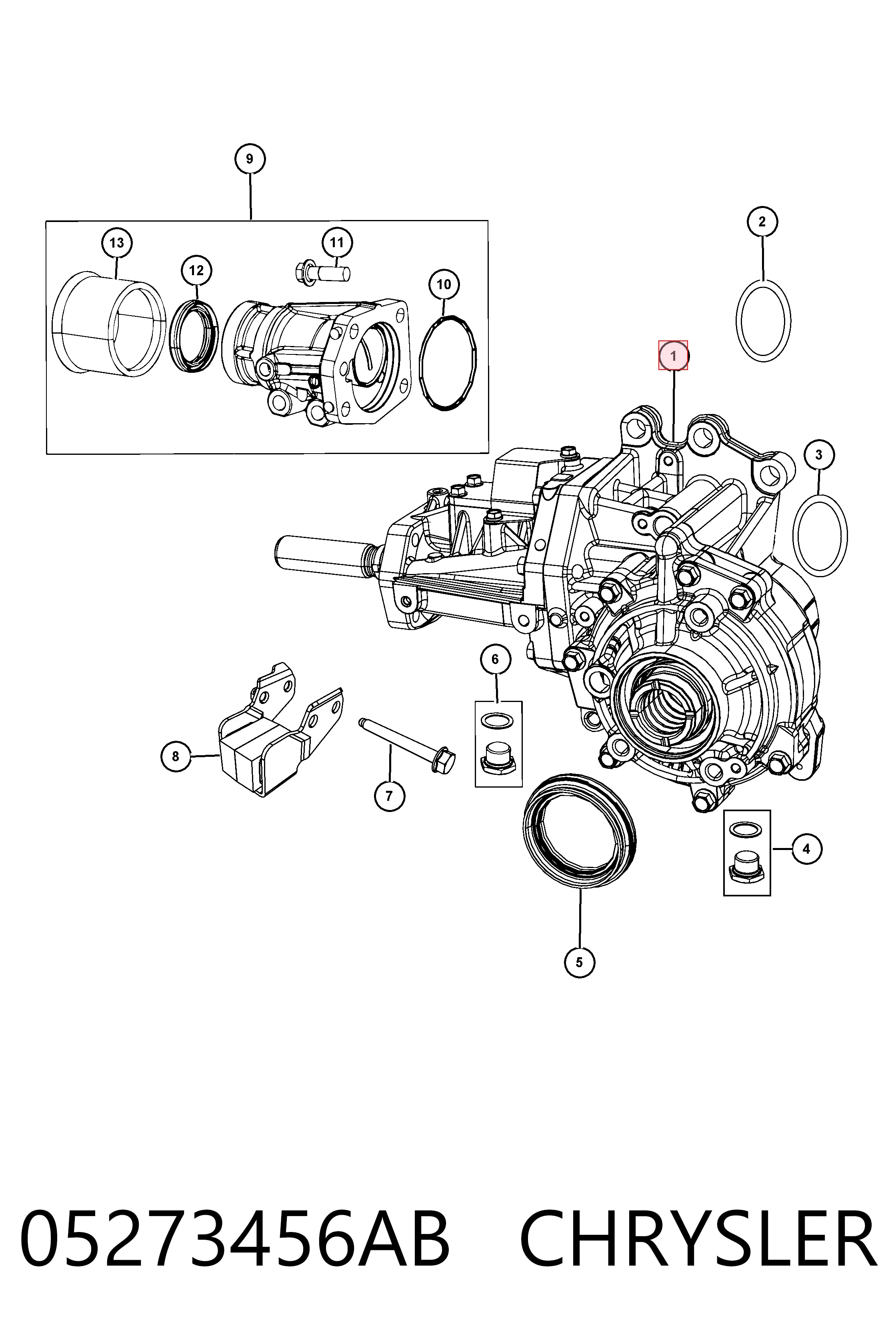 Раздатка, коробка раздаточная на Mitsubishi Outlander II XL CWW