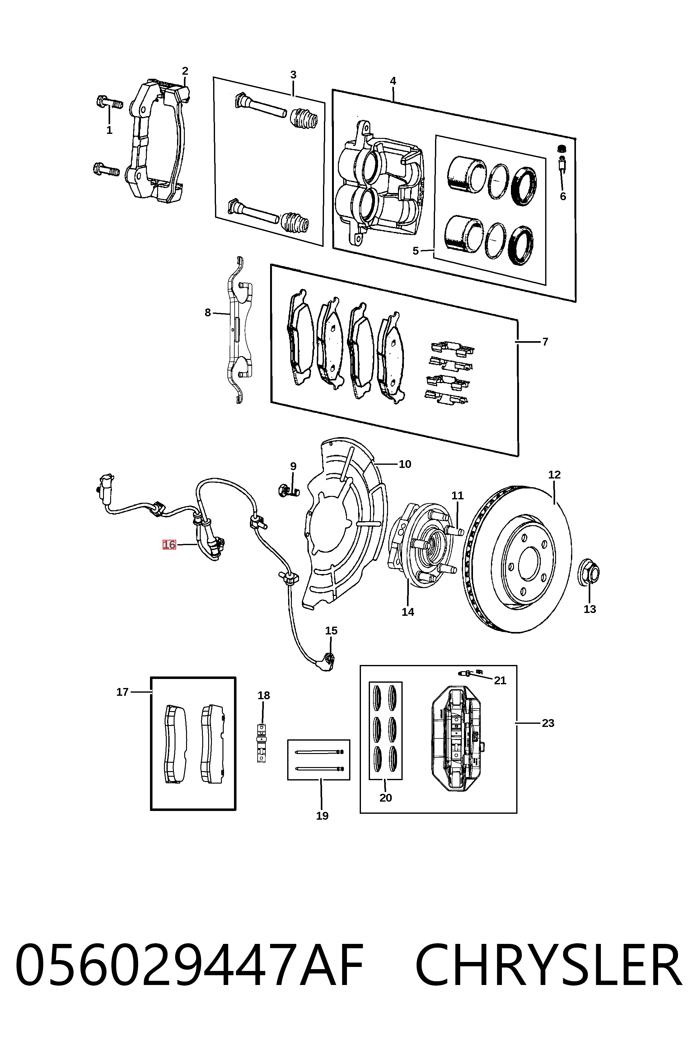 Датчик АБС передний 5S13342 Ultra Power