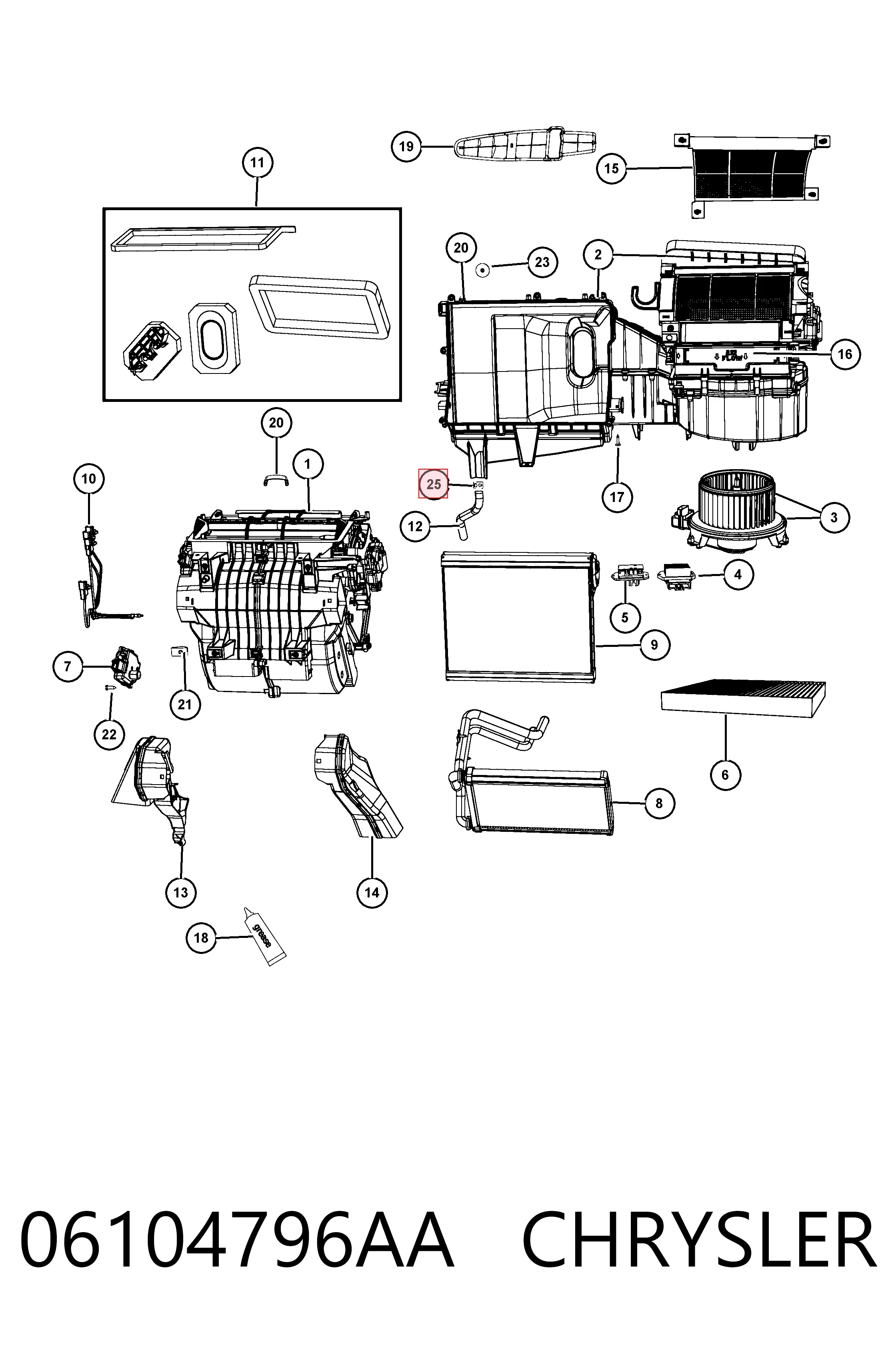 06104796AA Chrysler