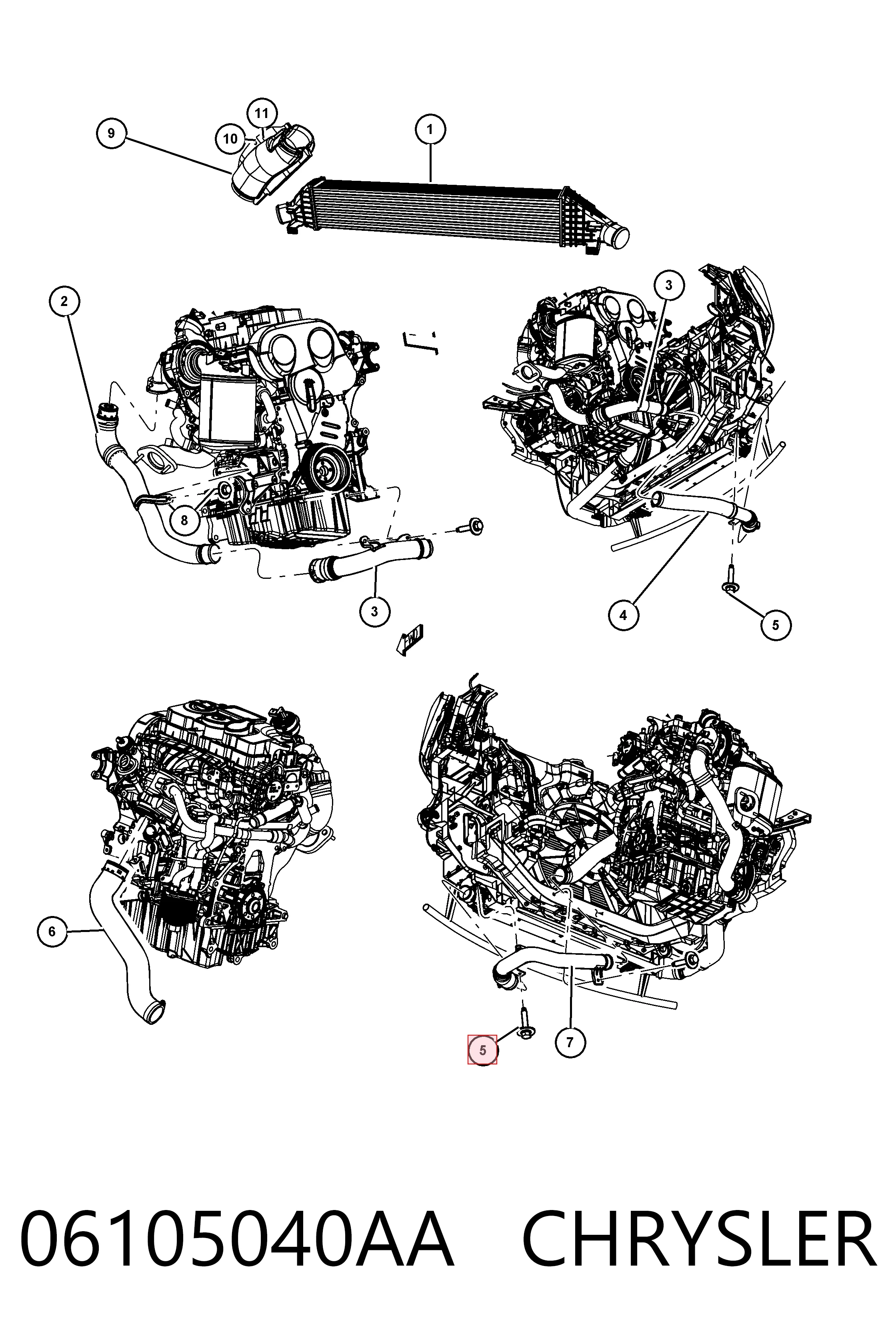 06105040AA Chrysler