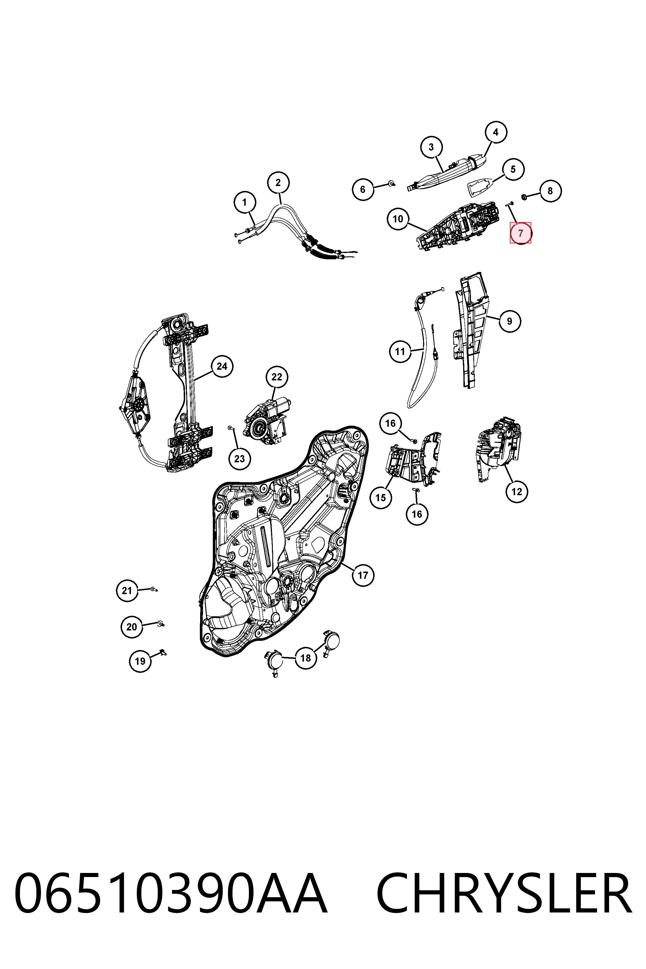 06510390AA Chrysler