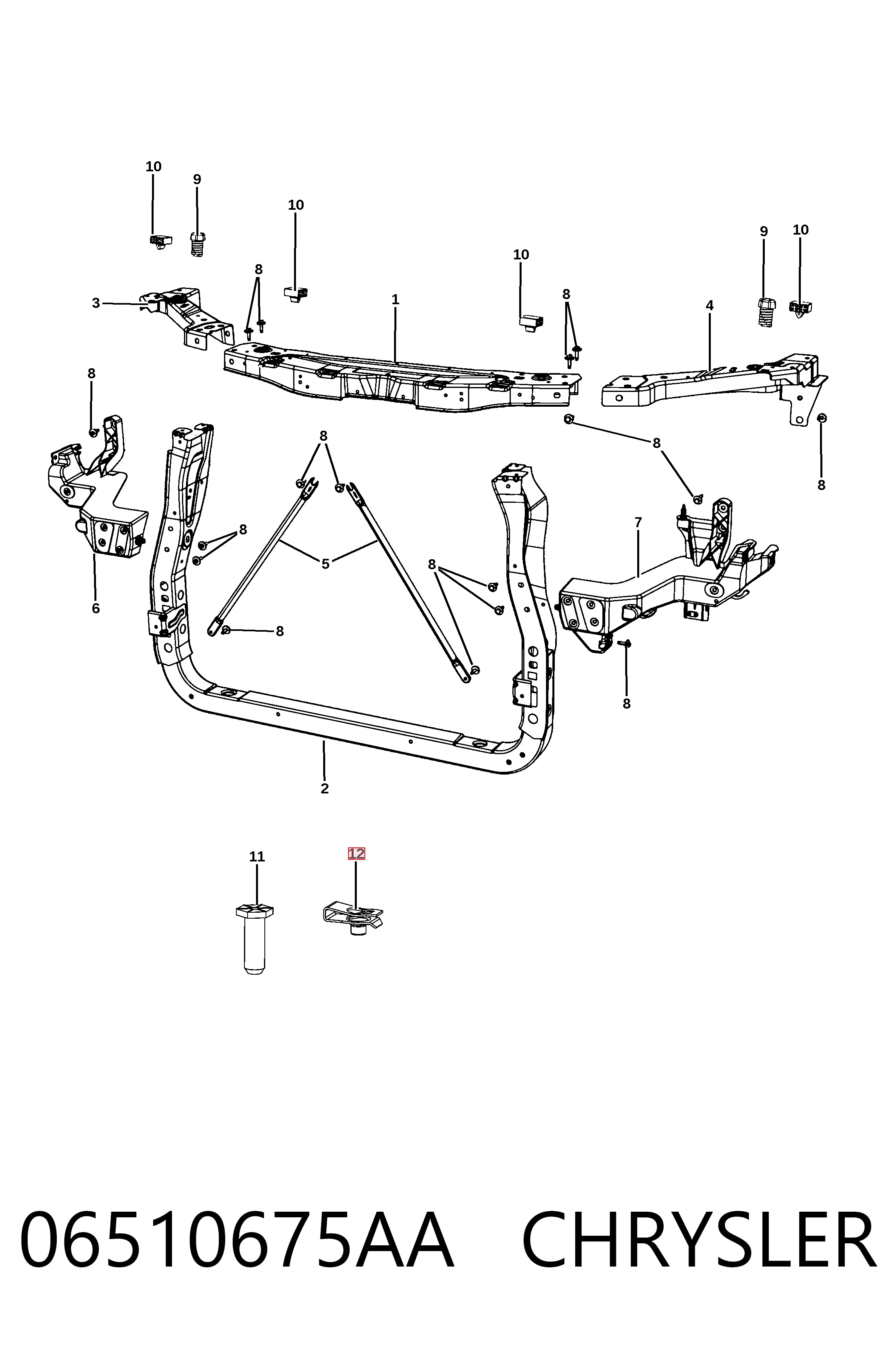 06510675AA Chrysler
