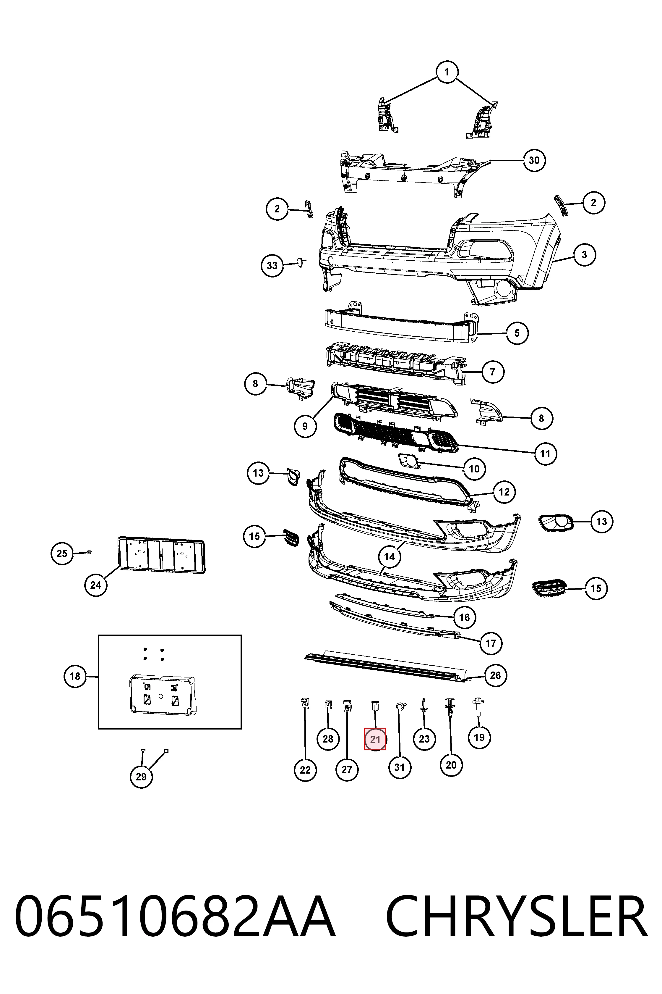 06510682AA Chrysler