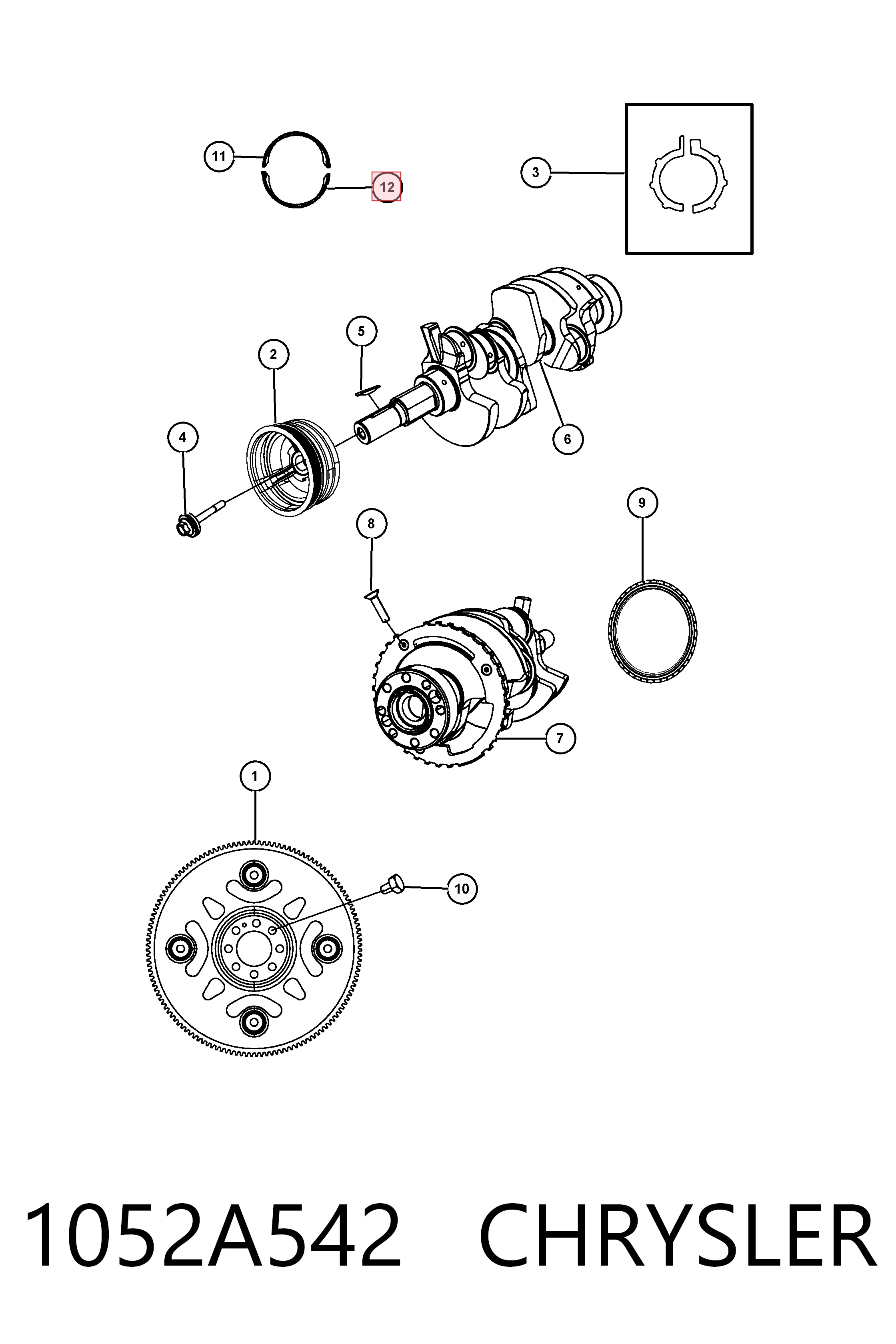  Fiat/Alfa/Lancia K04884921AA цена, от 5.89 USD