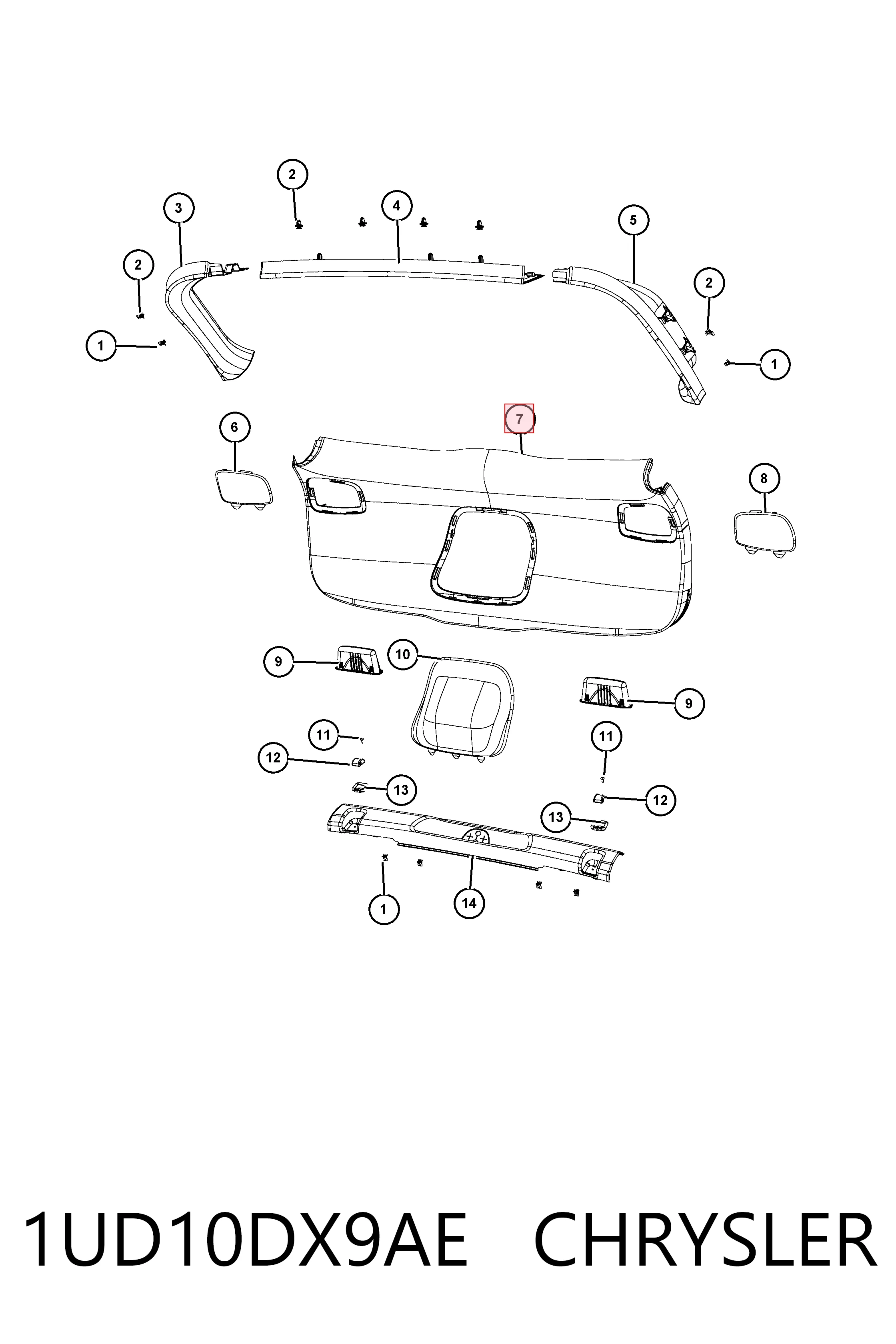  Fiat/Alfa/Lancia K1UD10DX9AF цена, от 26.57 USD