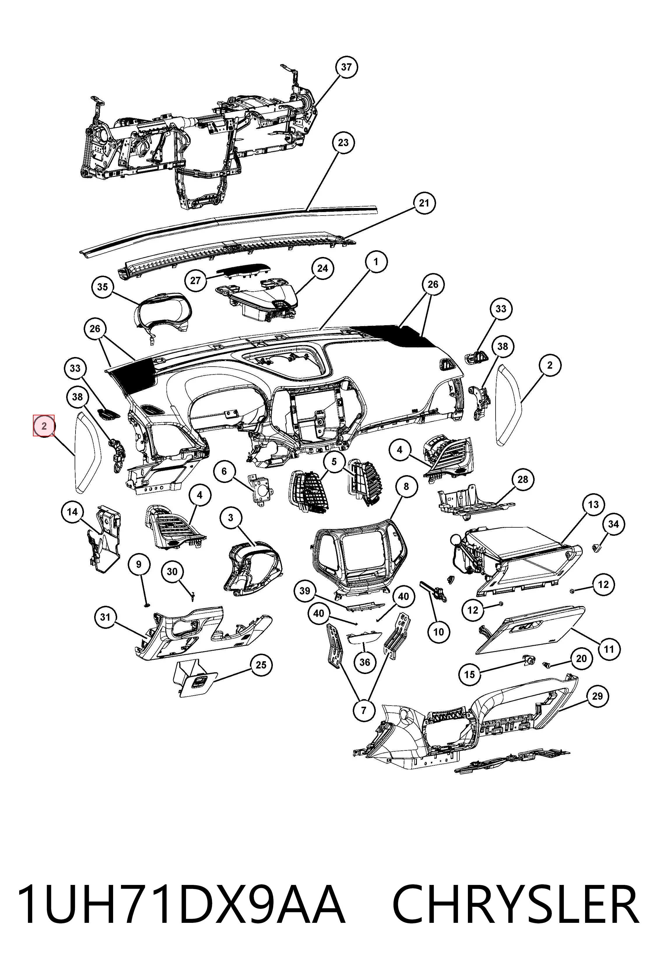 1UH71DX9AA Chrysler 