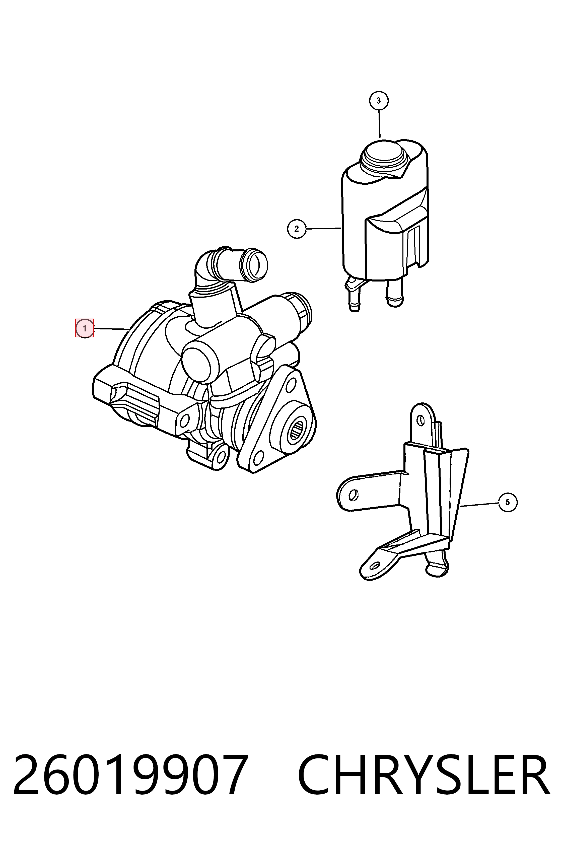 Насос ГУР HP1497 Shaftec