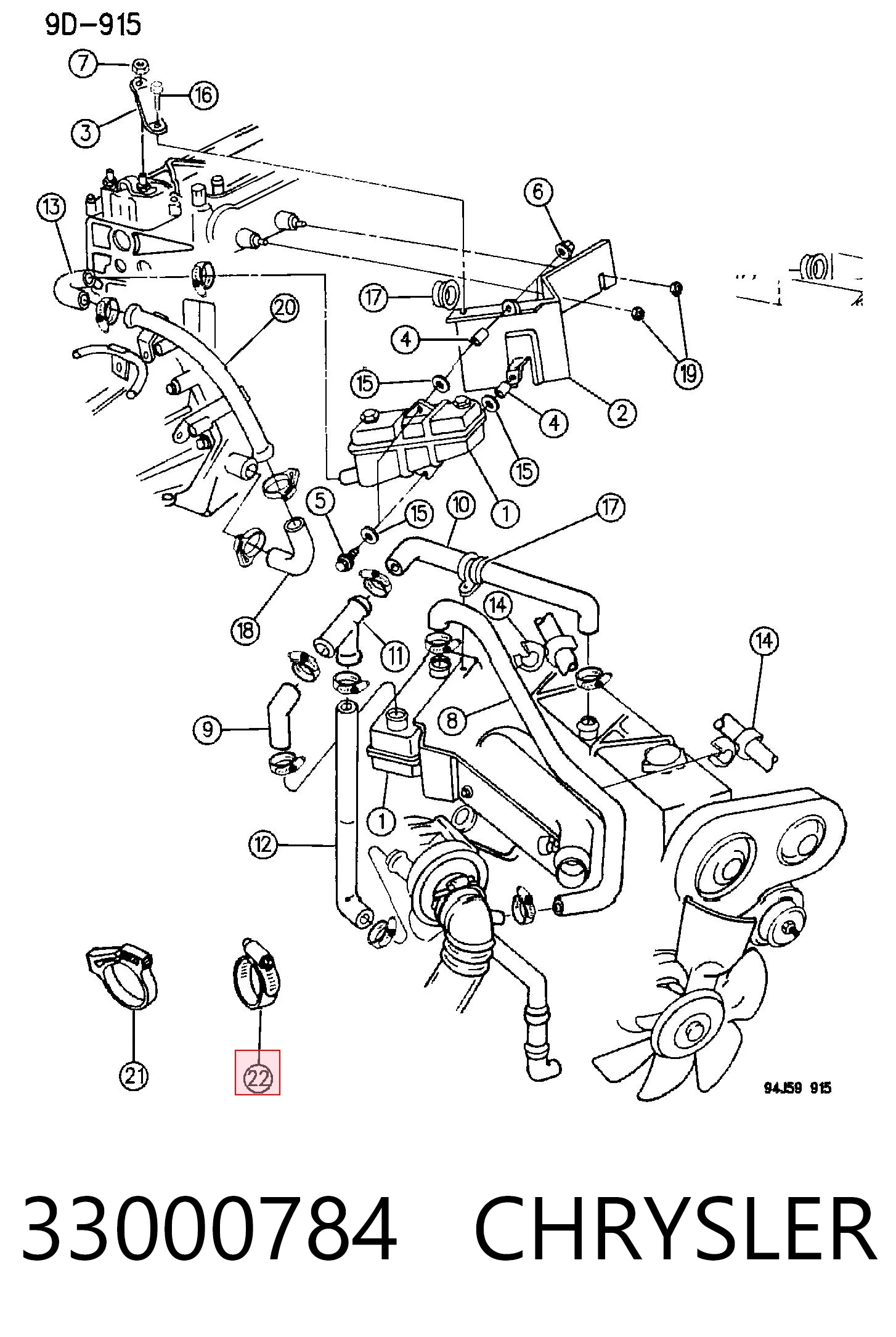 33000784 Chrysler