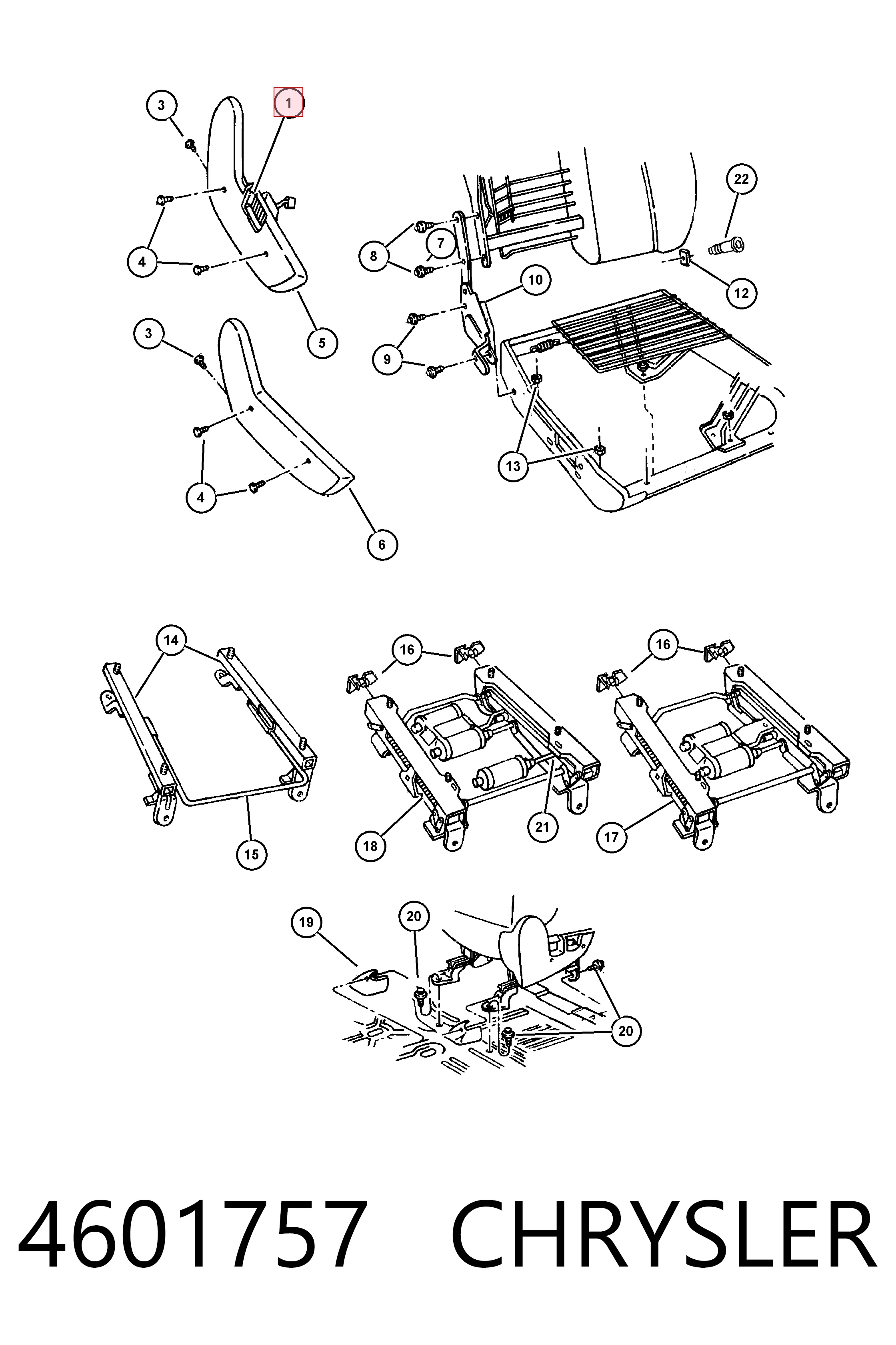 Купить K04601757AB Fiat/Alfa/Lancia 