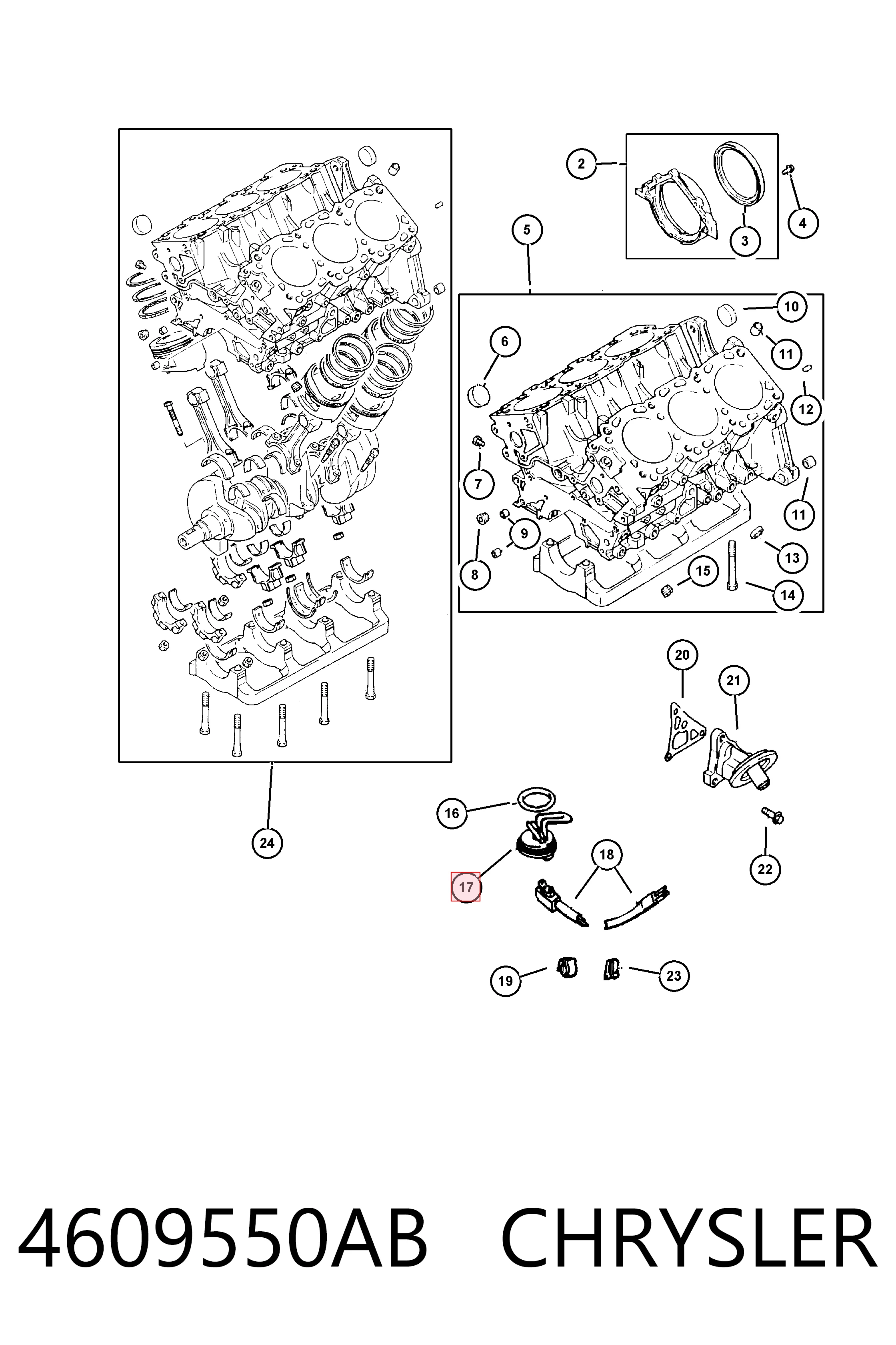 4609550AB Chrysler