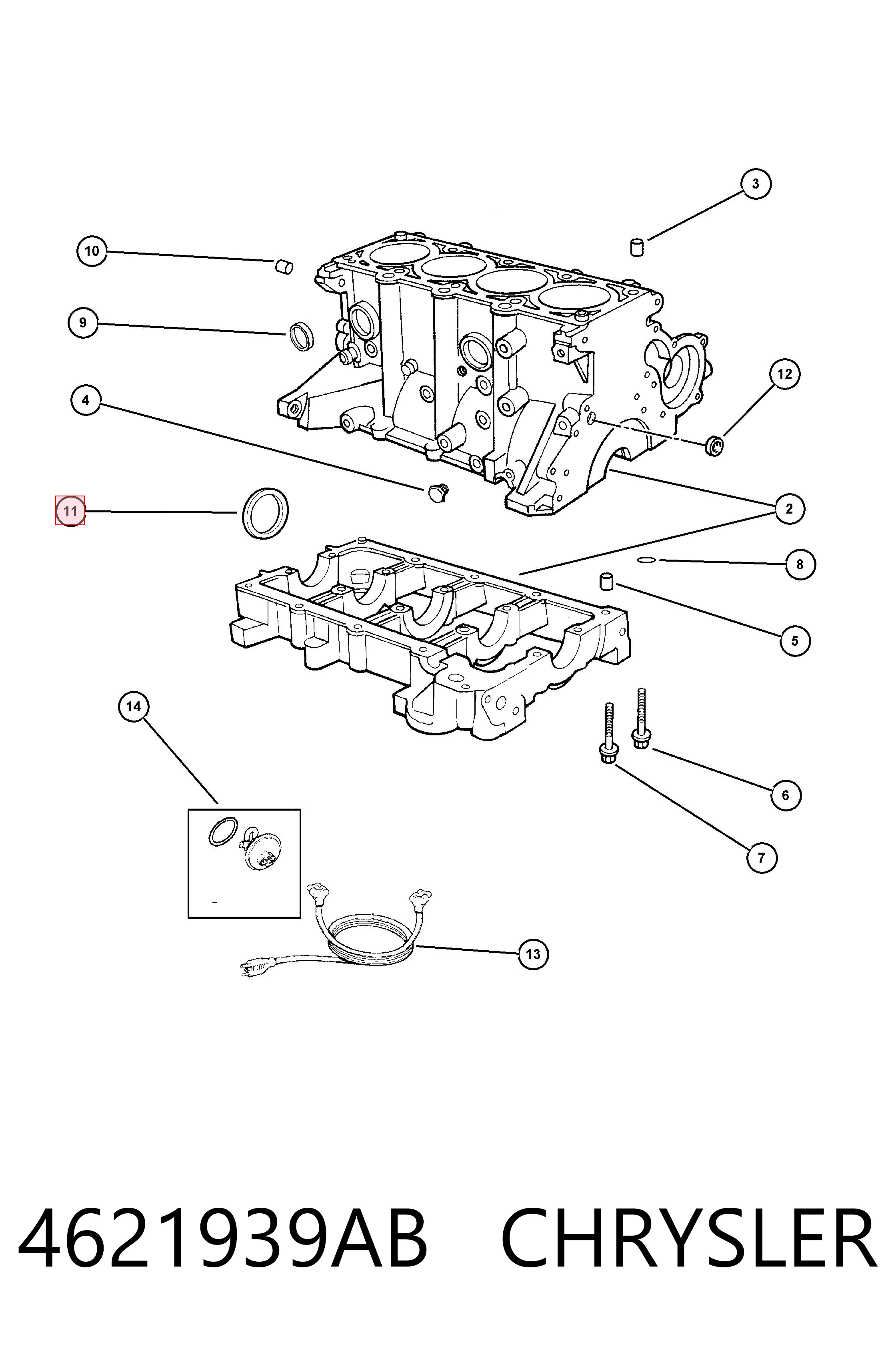 Сальник коленвала коренной NIPPON MOTORS OS105438S