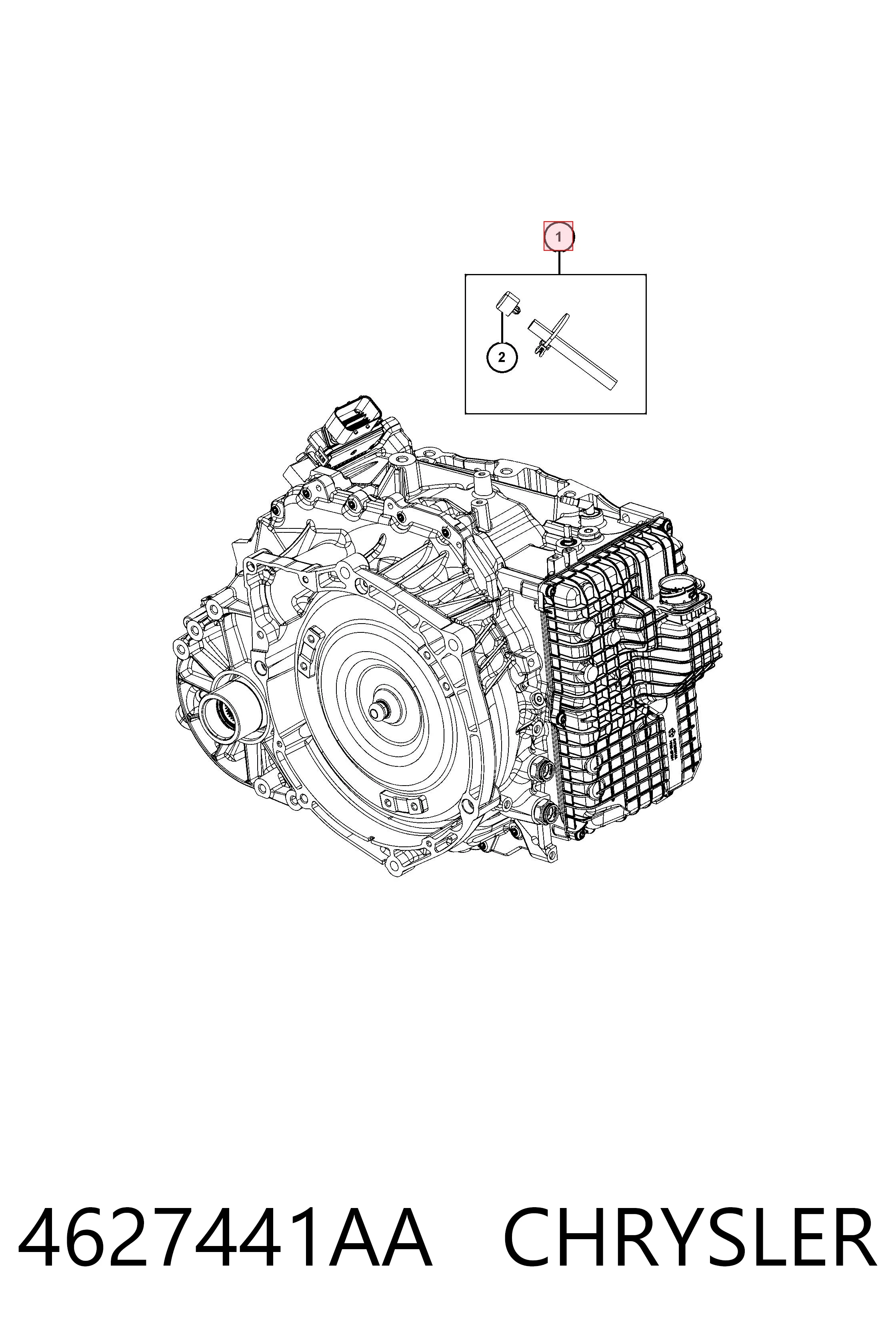 Fiat/Alfa/Lancia K04627441AA цена, от 5.07 USD