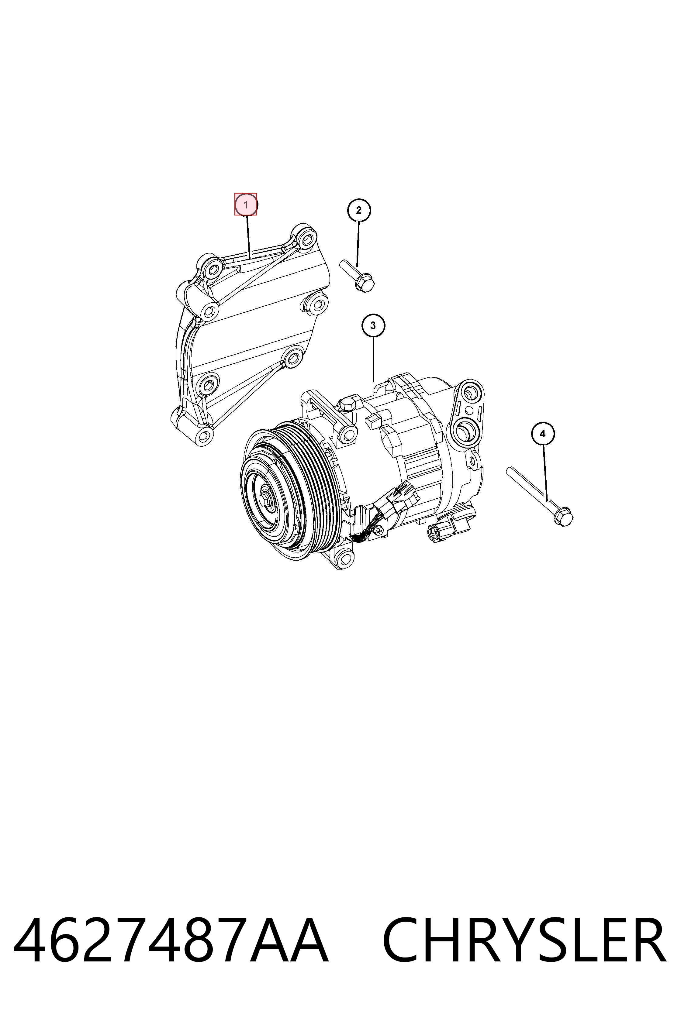 4627487AA Chrysler 