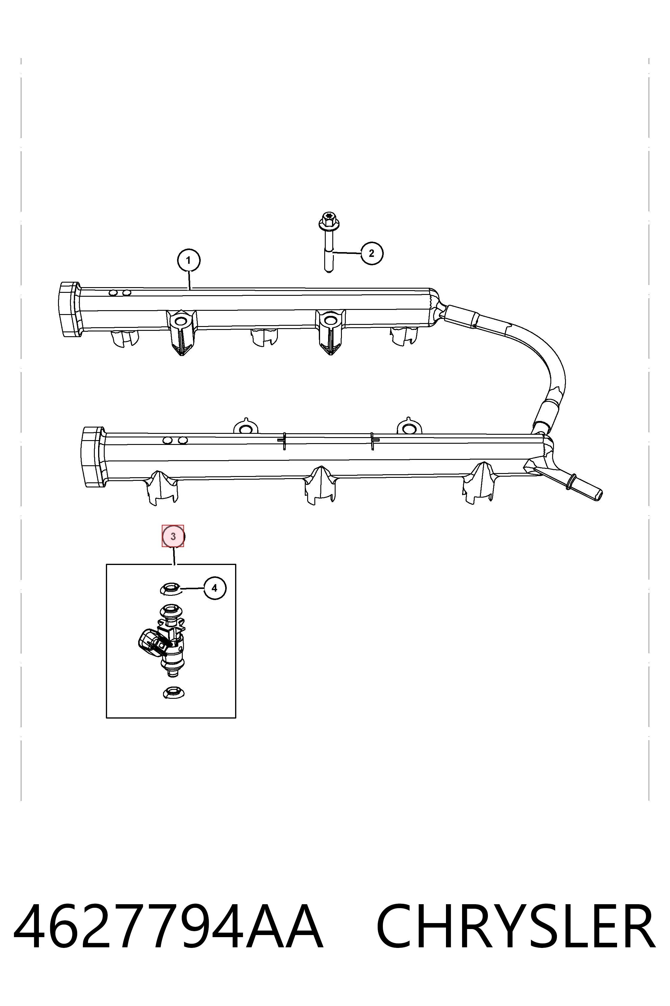 4627794AA Chrysler 
