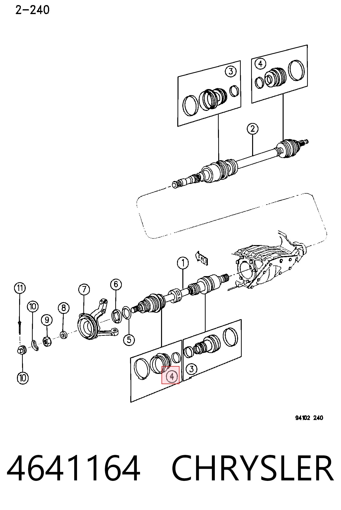 CH222058A Interparts Наружная граната