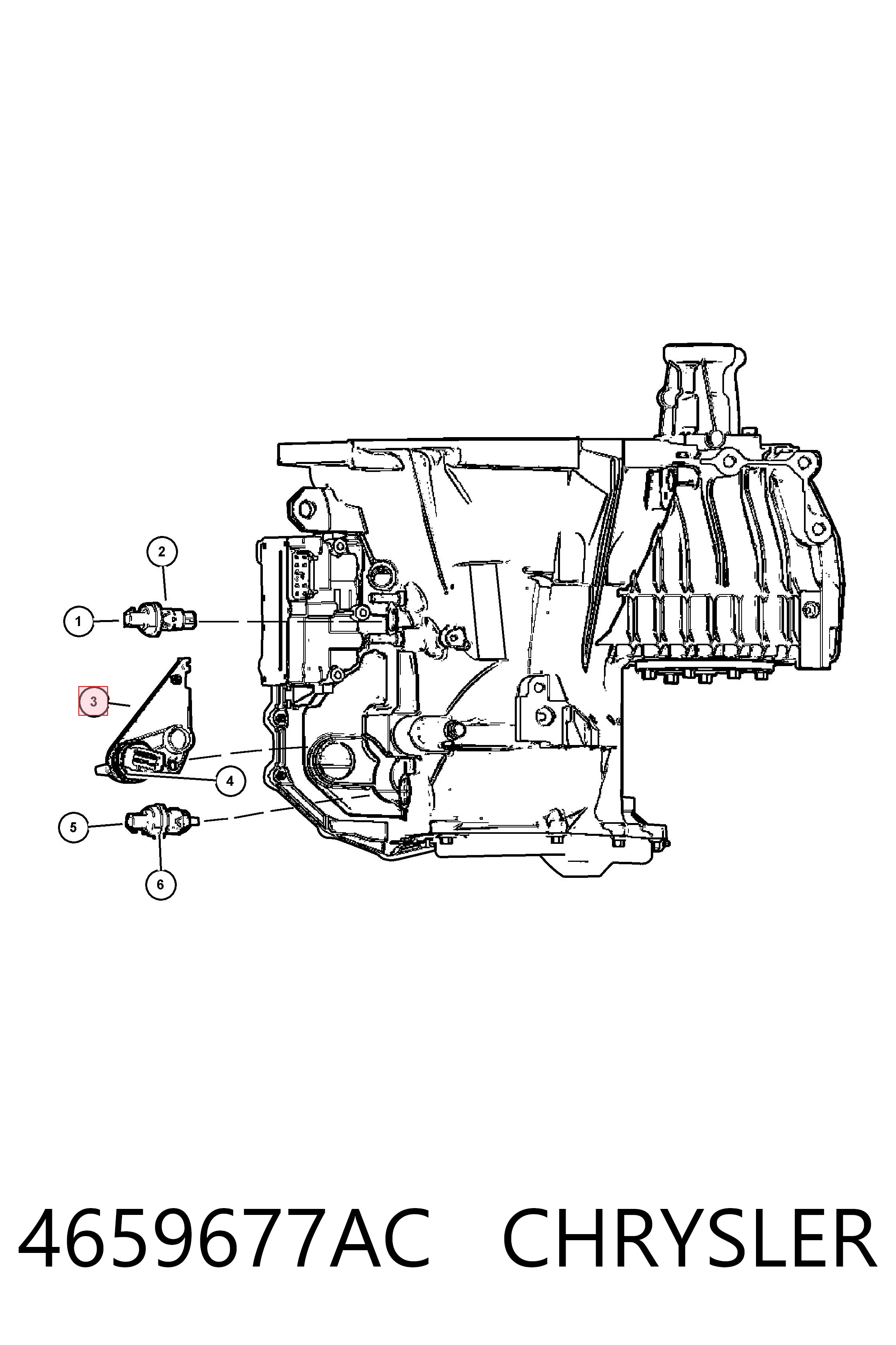  Mitsubishi 04659677AC цена, от 57.01 USD