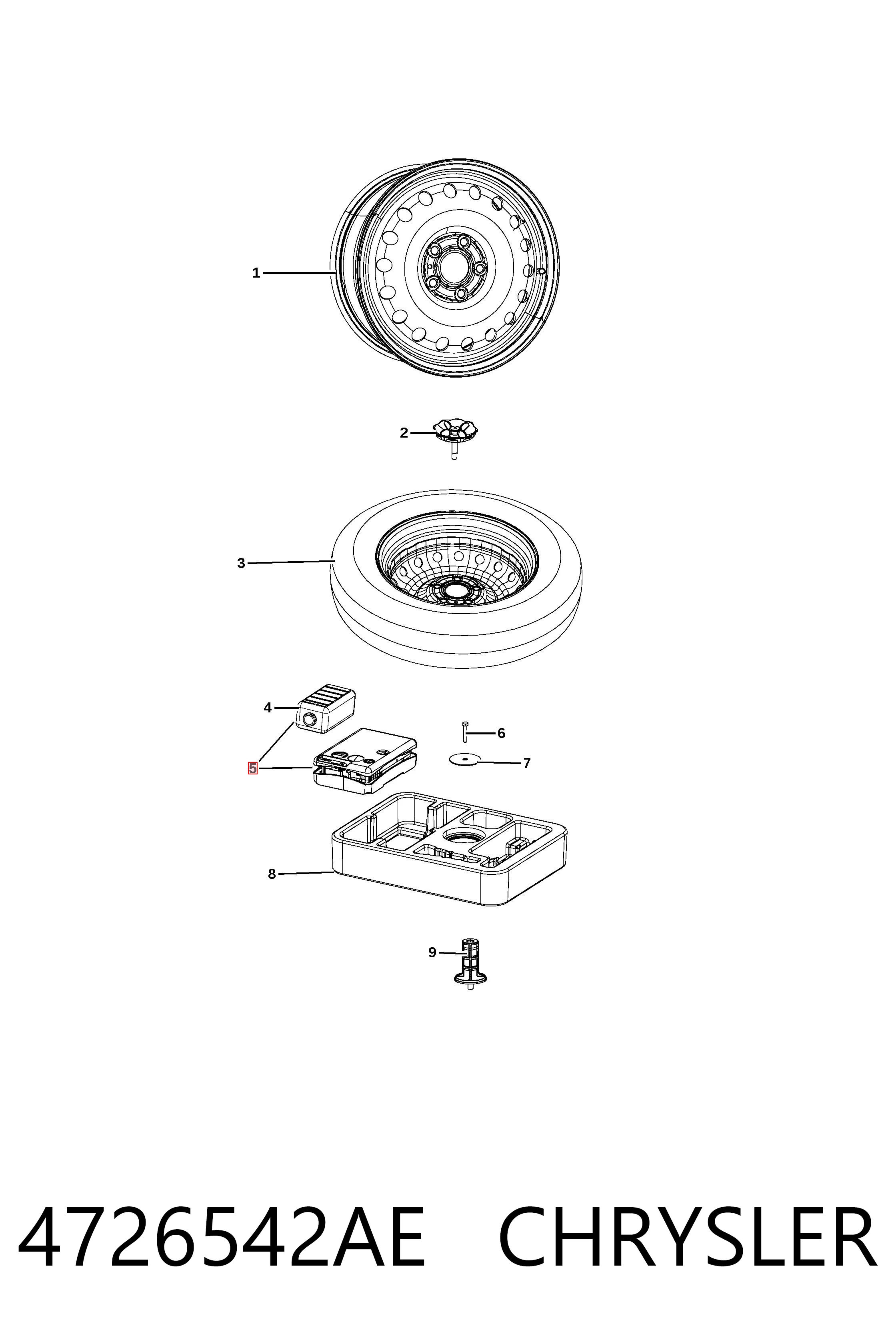  Fiat/Alfa/Lancia K04726542AD цена, от 63.35 USD