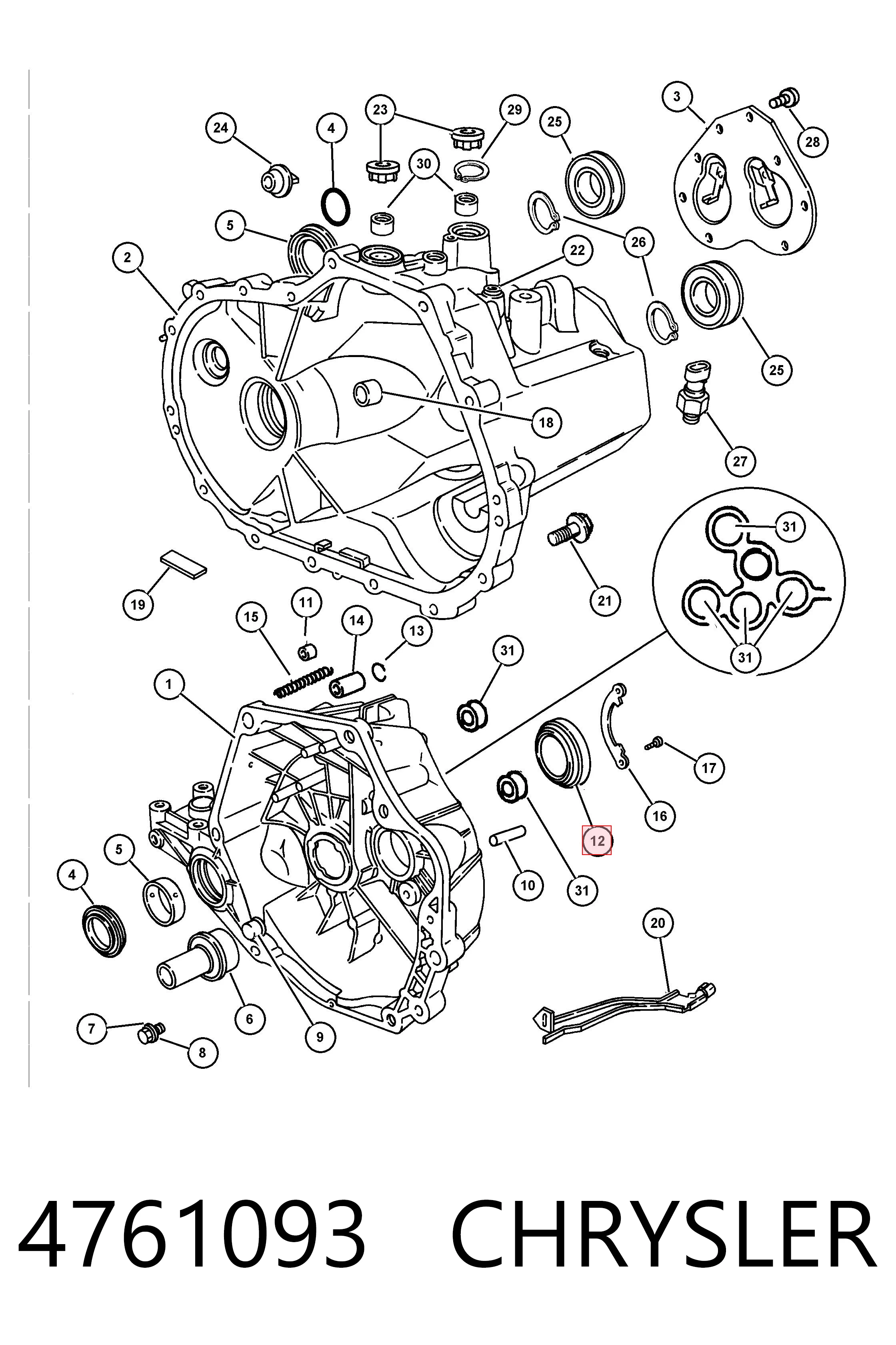 K04761093 Fiat/Alfa/Lancia 