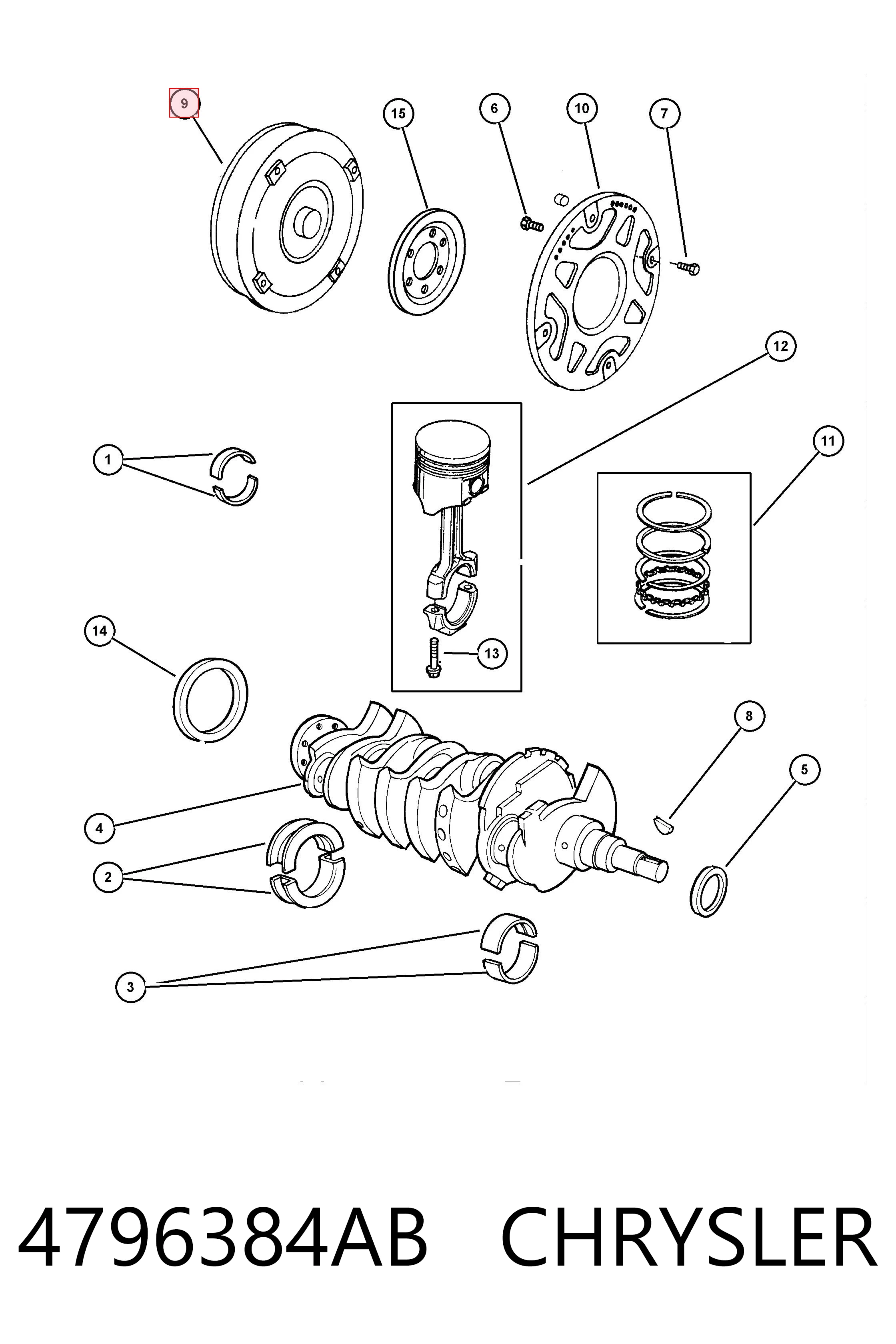 4796384AB Chrysler