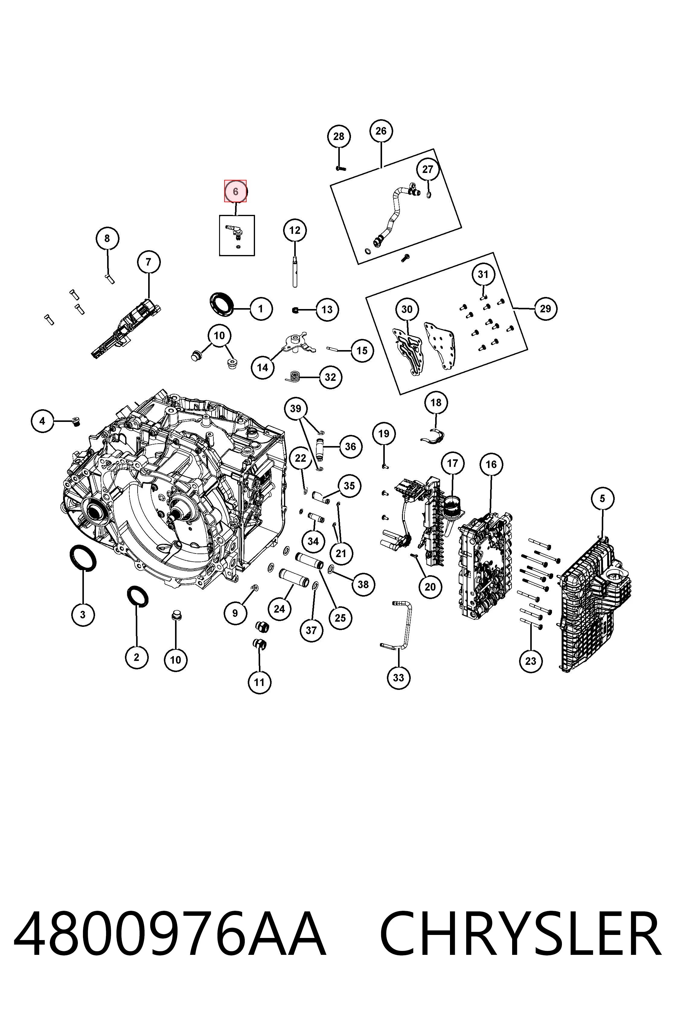 4800976AA Chrysler 
