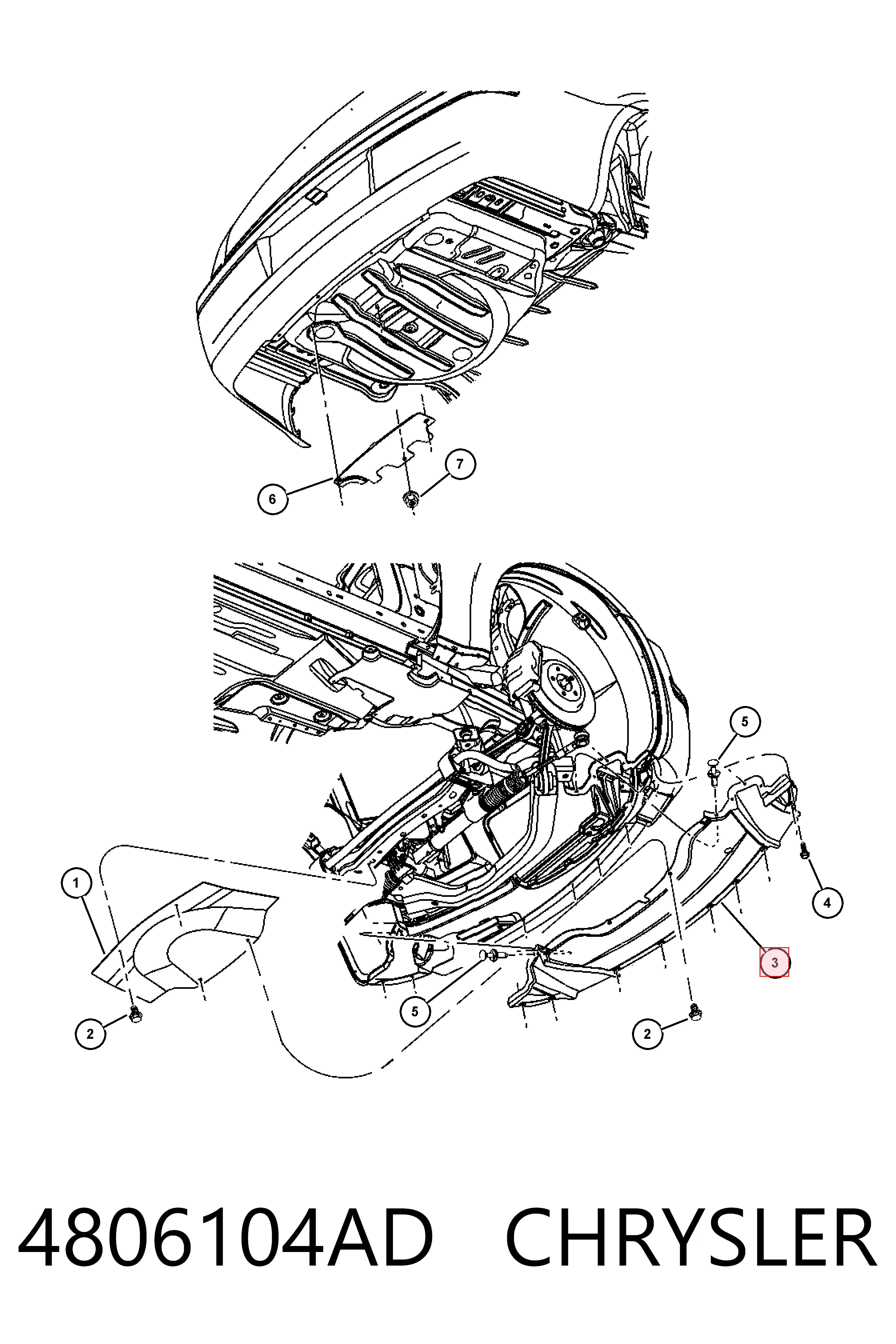 Купить K04806104AD Fiat/Alfa/Lancia 