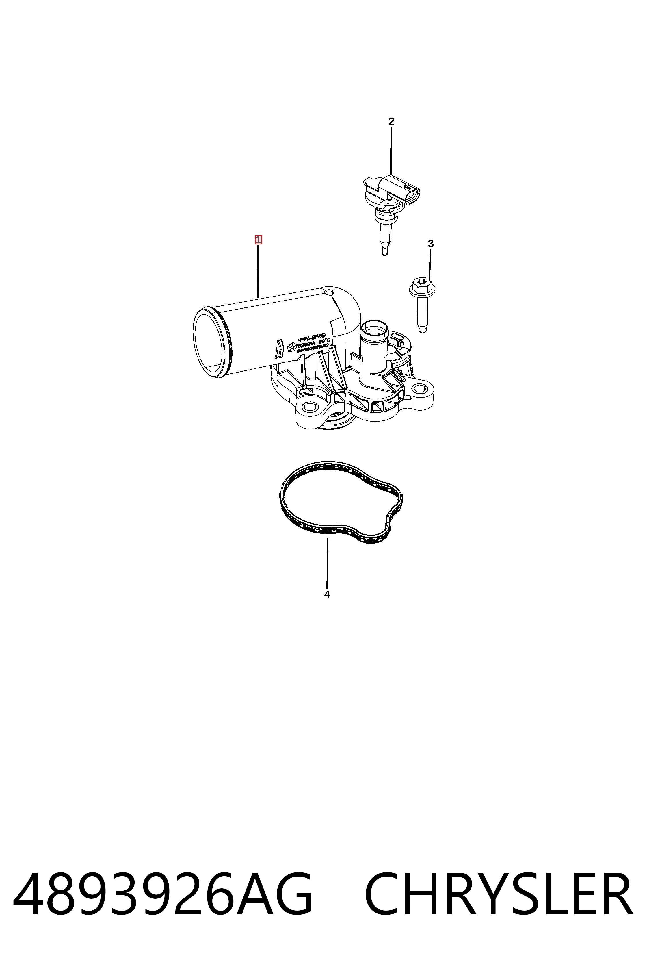 Кожух термостата Dorman 9023113 цена, от 56.94 USD