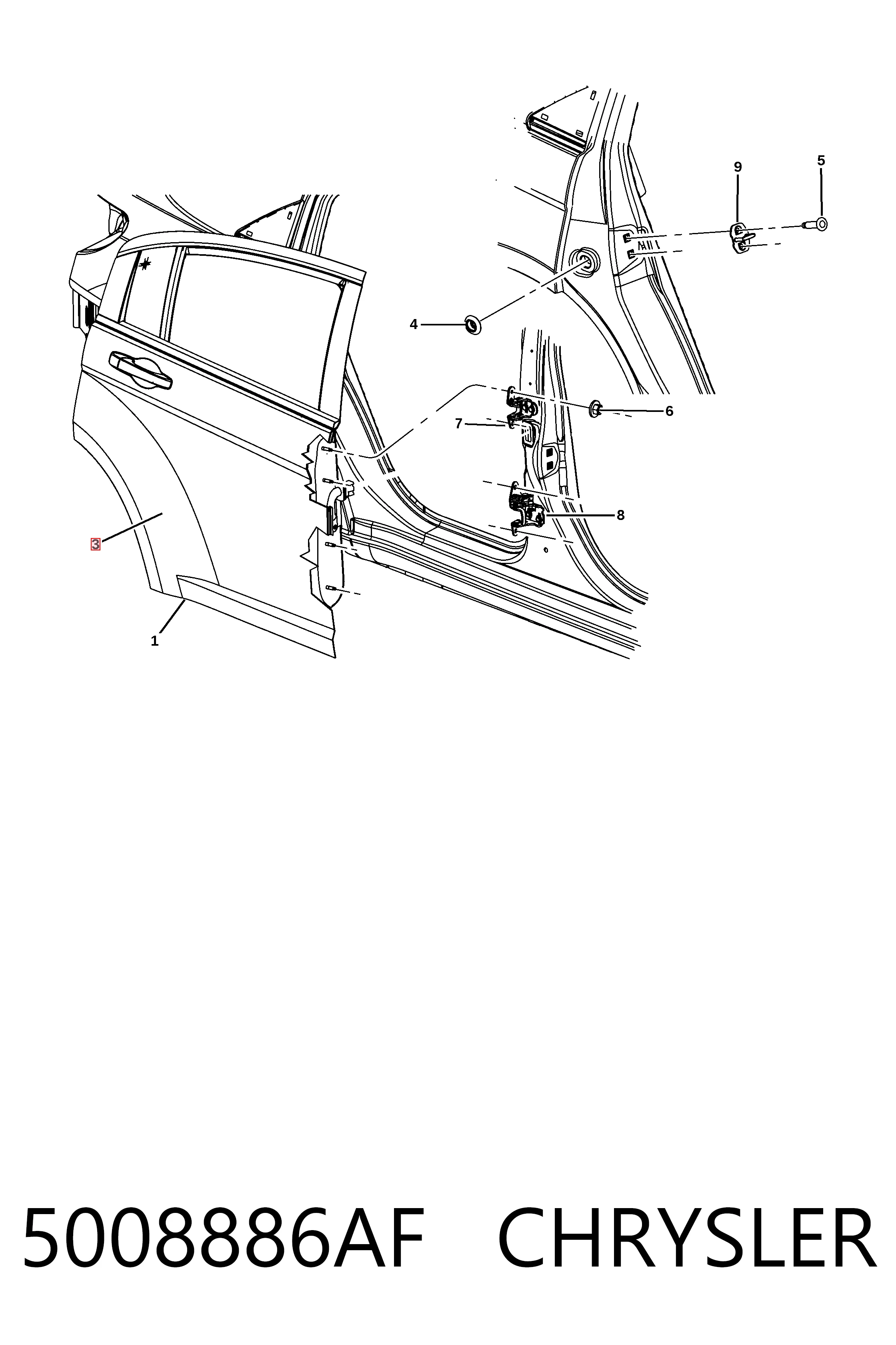 5008886AF Chrysler