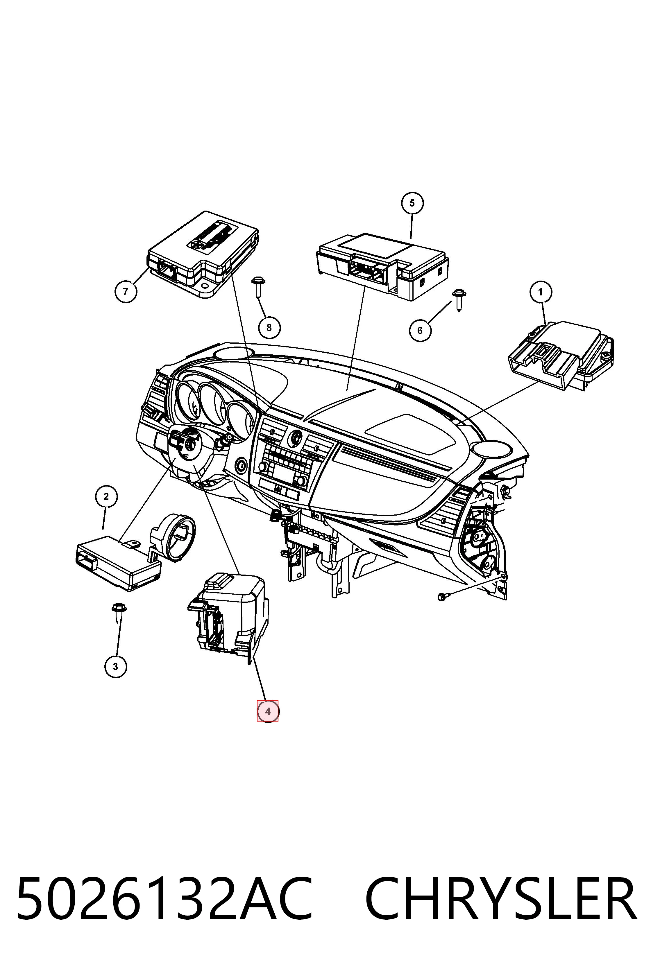  Mercedes 05026132AC
