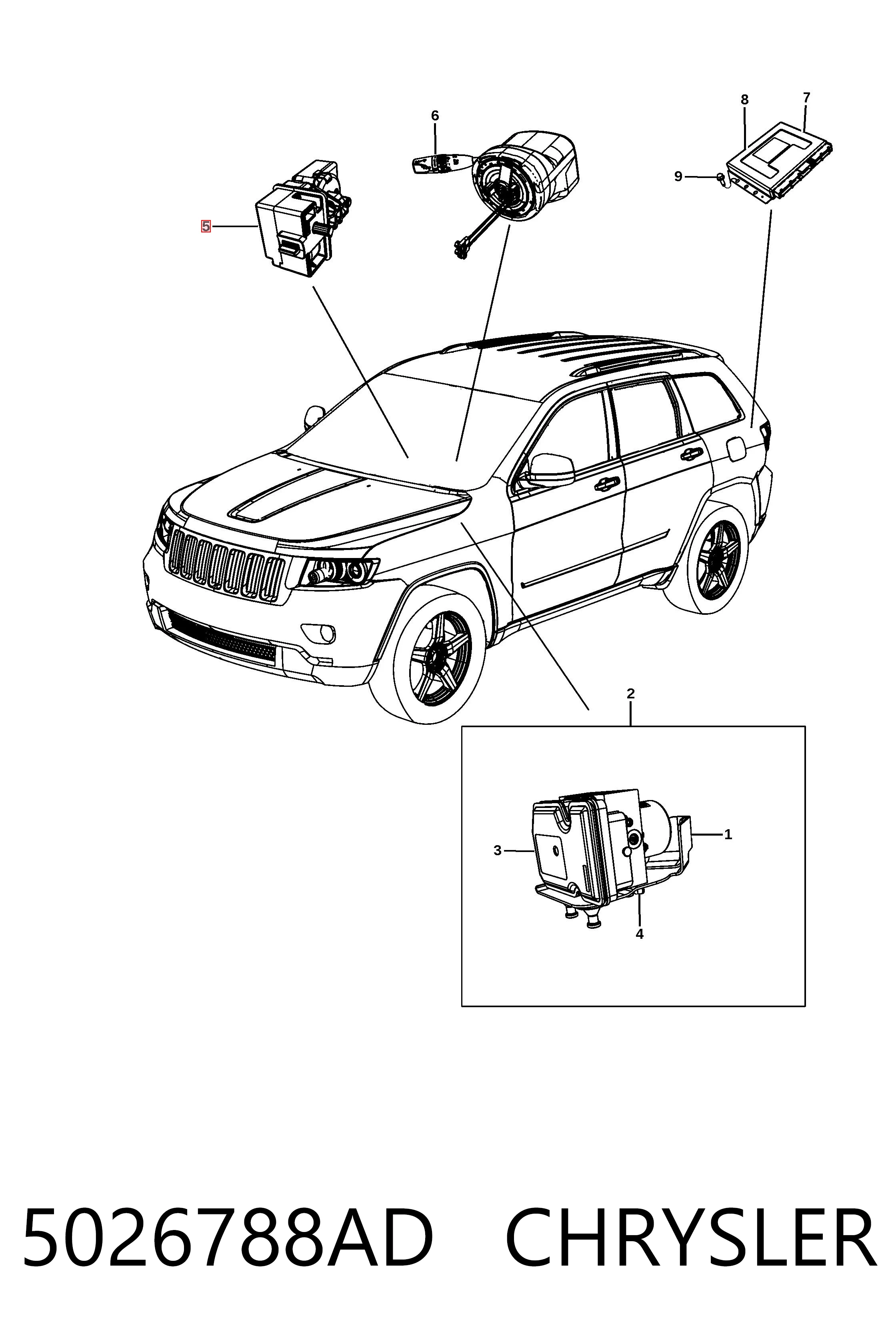 5026788AD Chrysler 