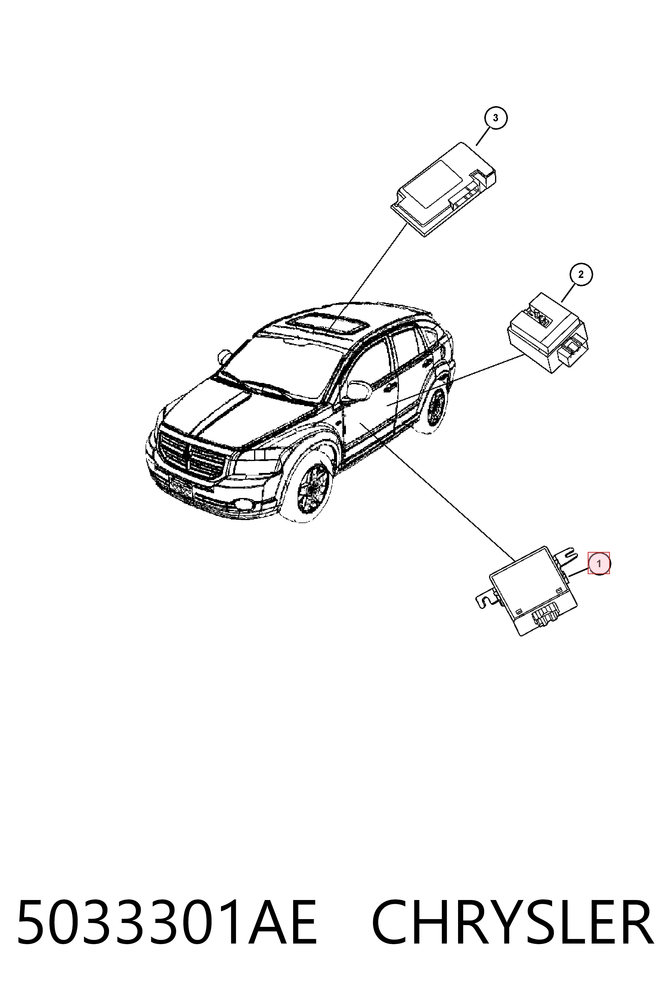 K05033301AF Fiat/Alfa/Lancia Модуль управления (ЭБУ) полным приводом