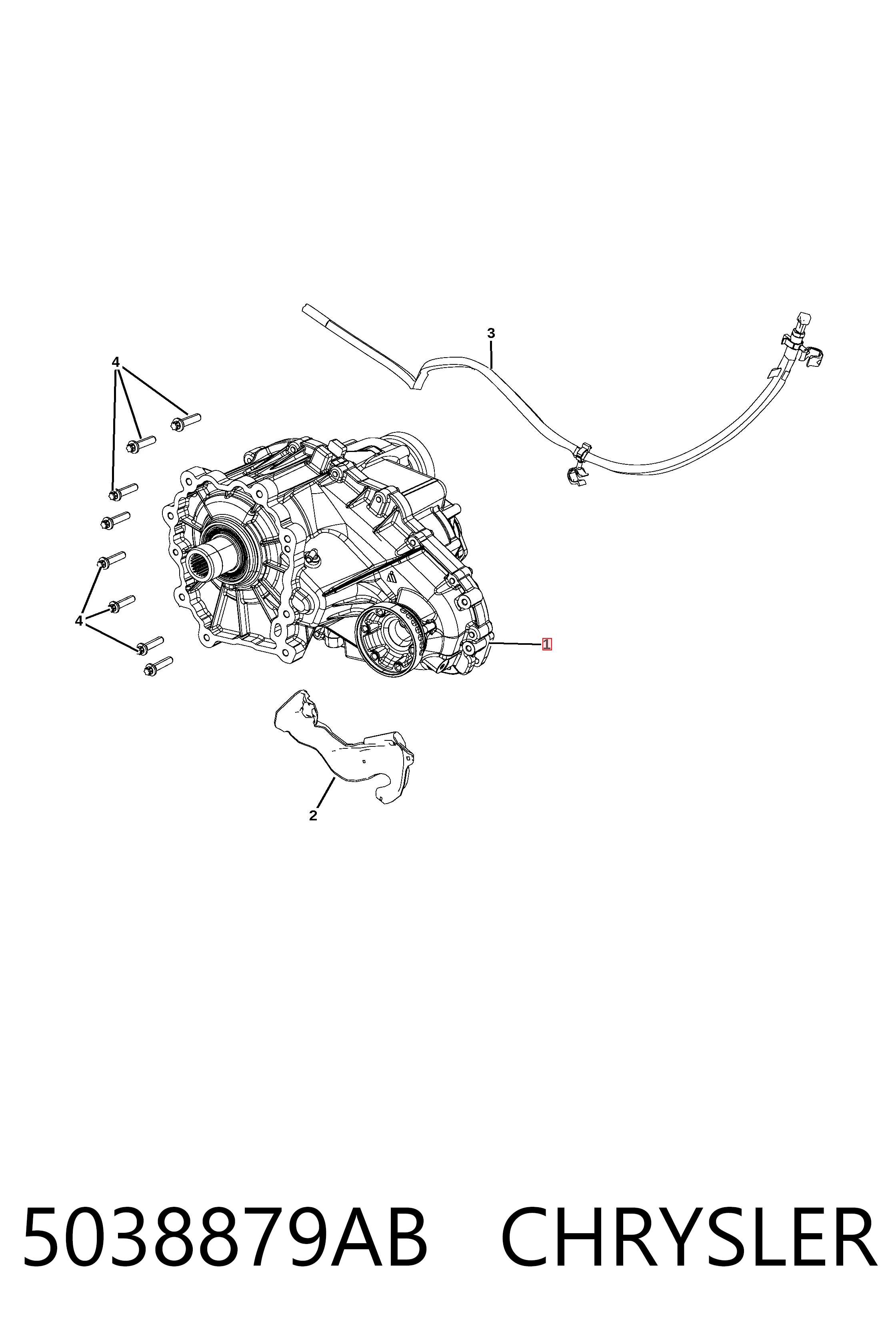 Коробка раздаточная в сборе Fiat/Alfa/Lancia K05038712AC цена, от  USD