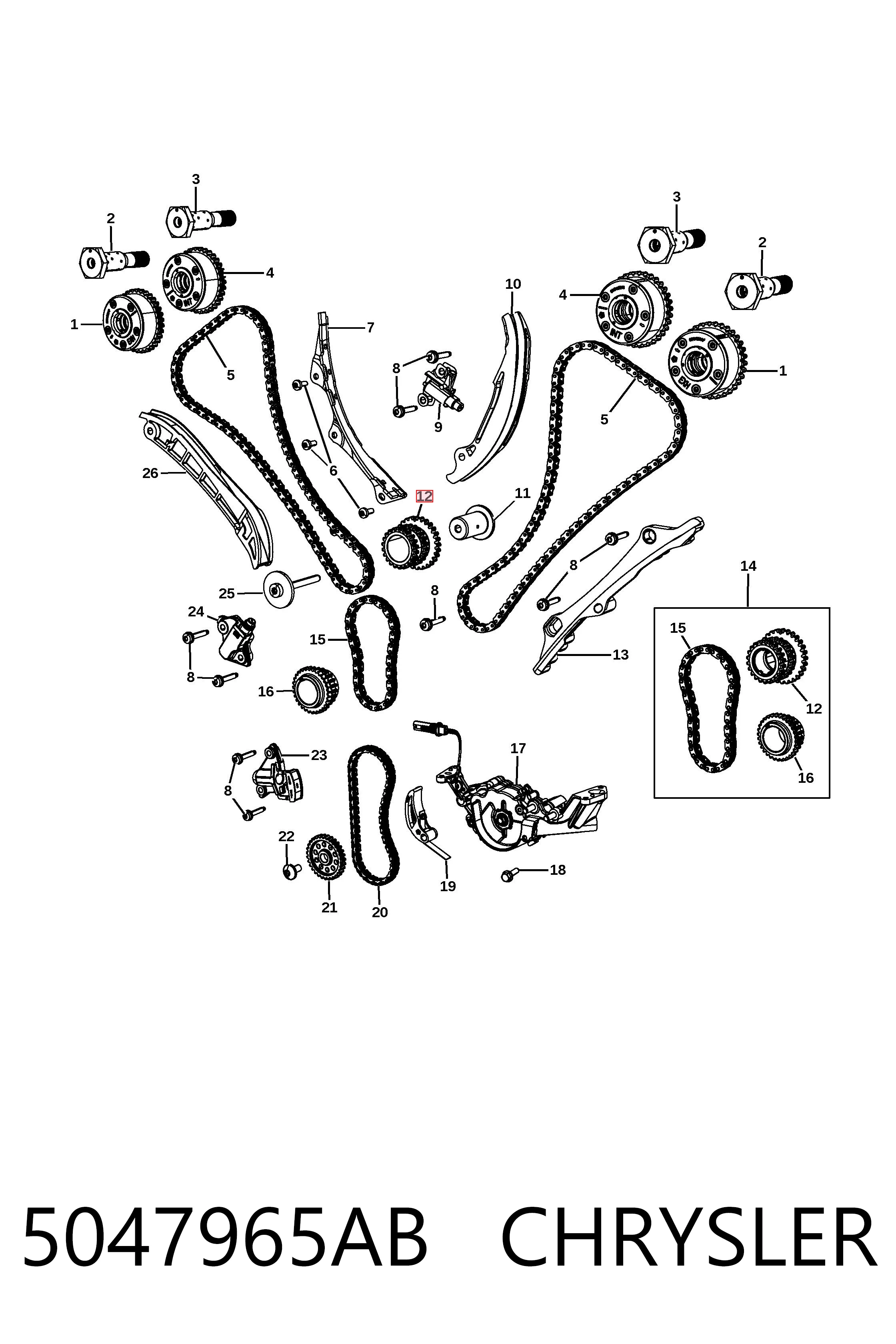 5047965AB Chrysler 