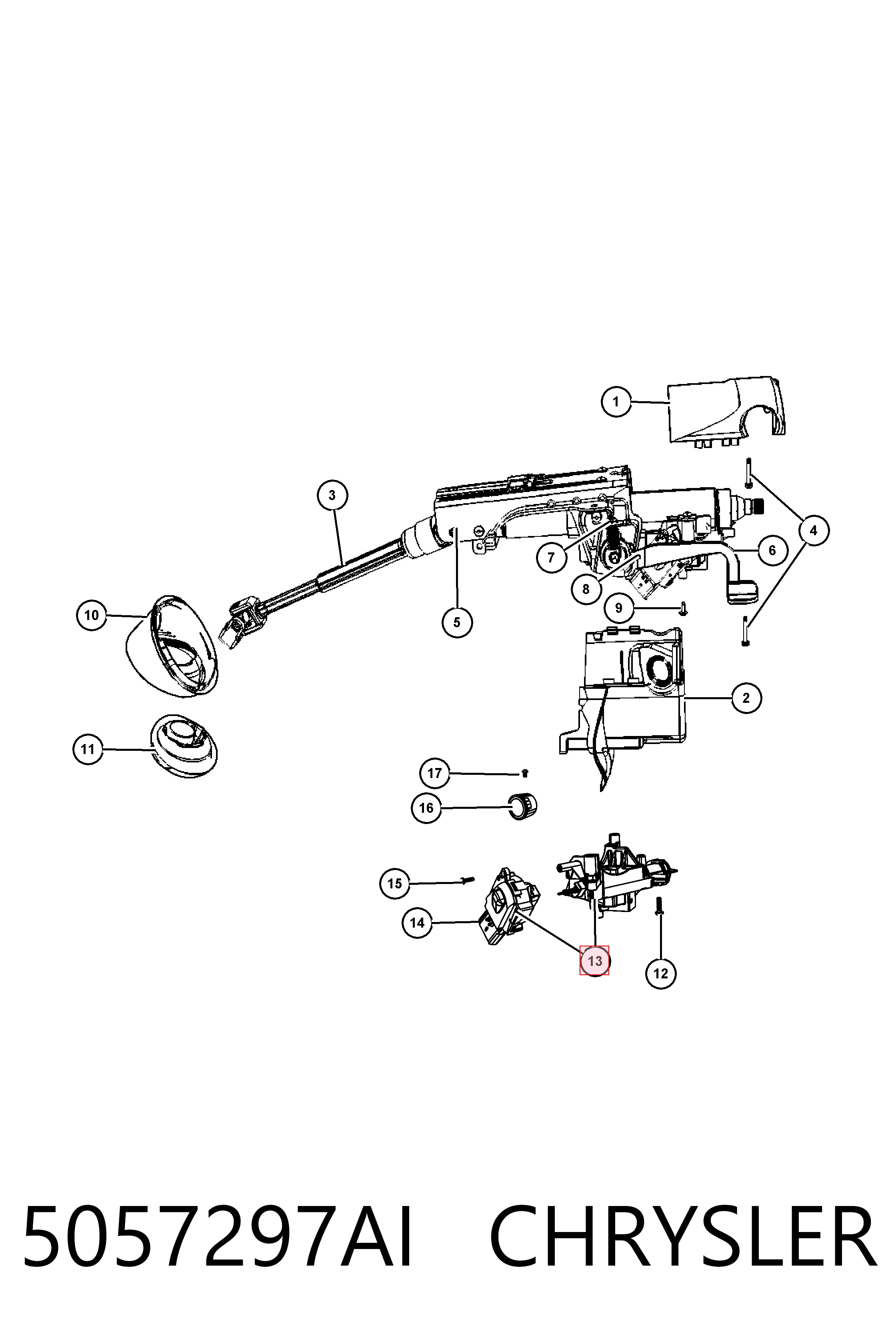  Fiat/Alfa/Lancia K68054822AB