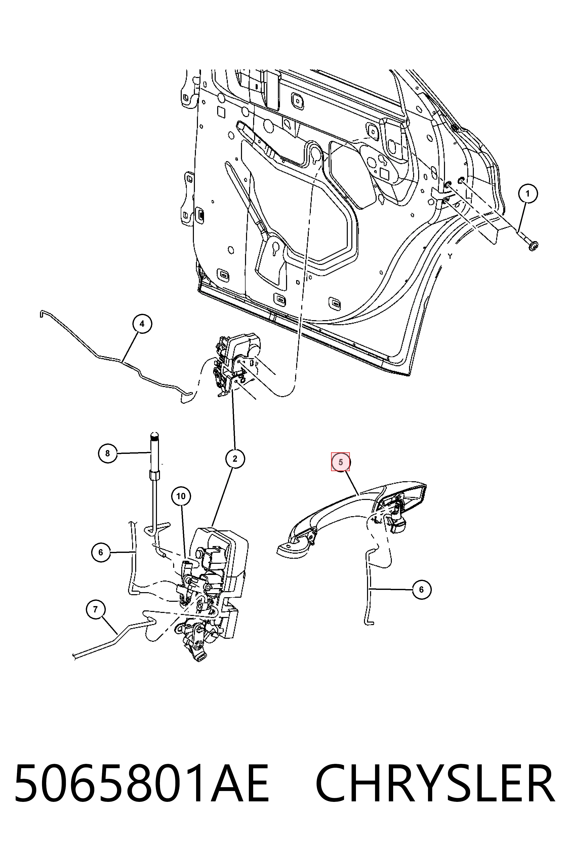 5065801AE Chrysler 