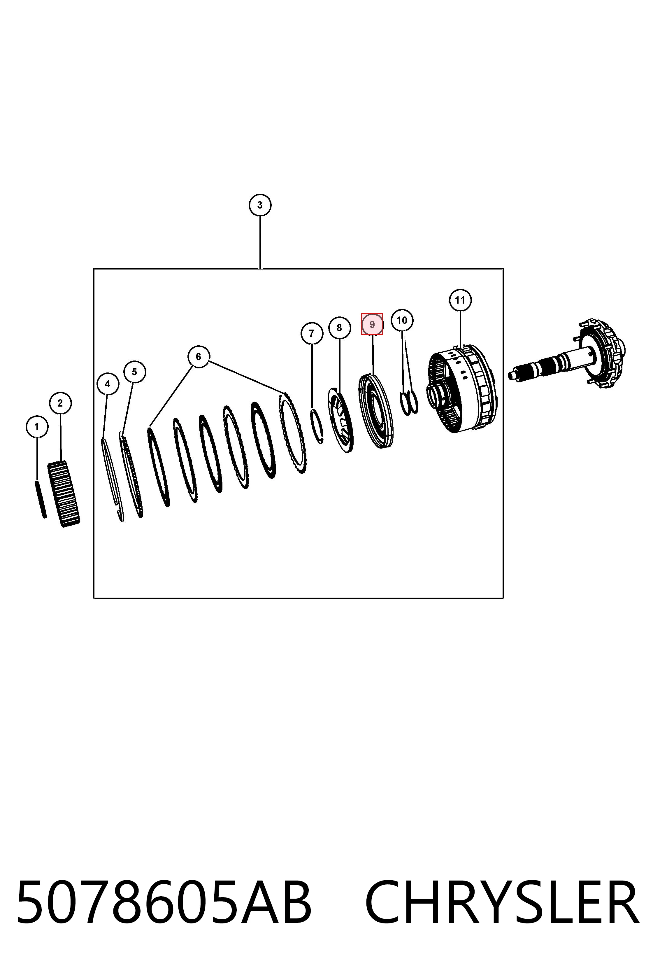 K05078605AB Fiat/Alfa/Lancia 