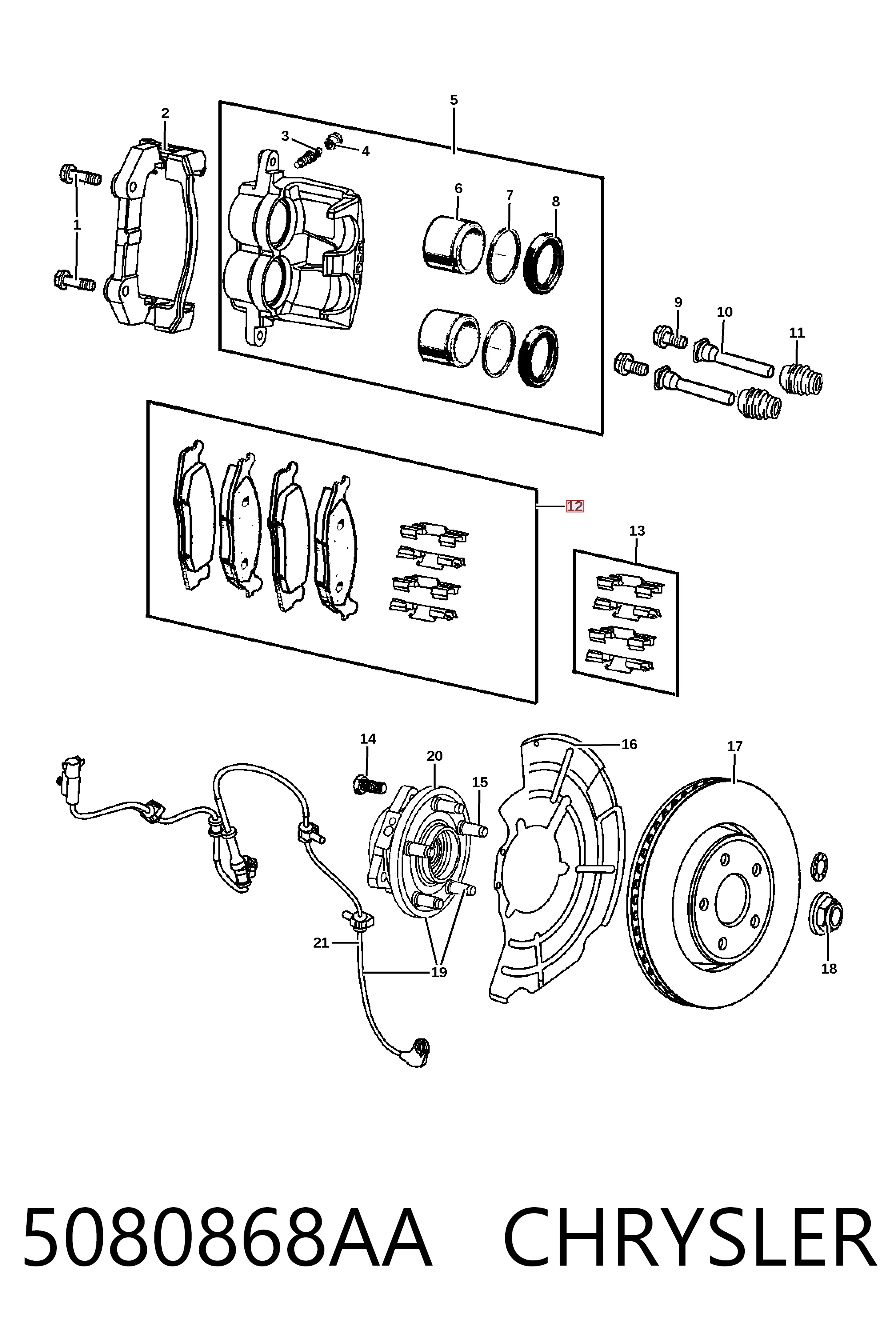 5080868AA Chrysler