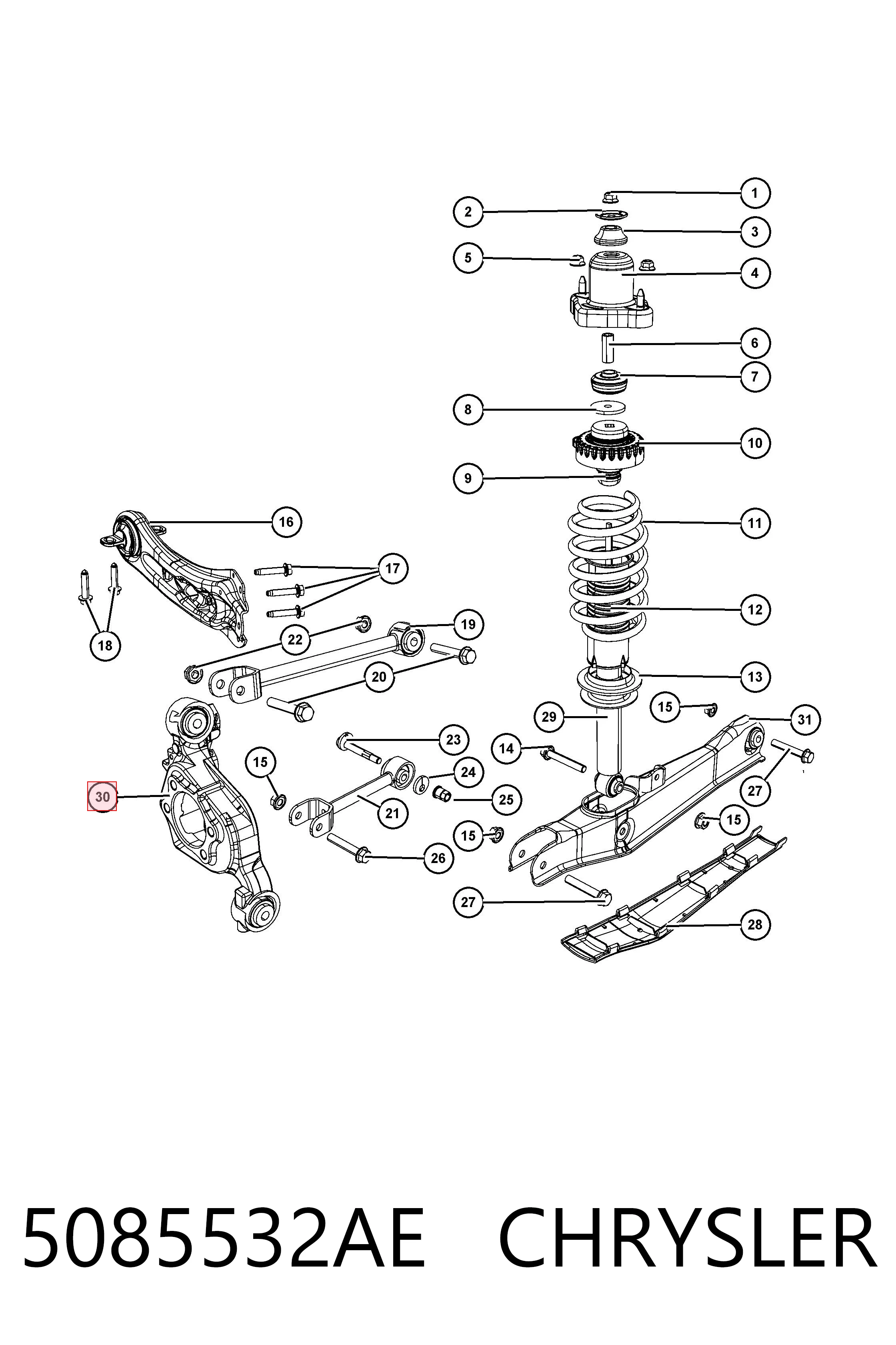 5085532AE Chrysler 