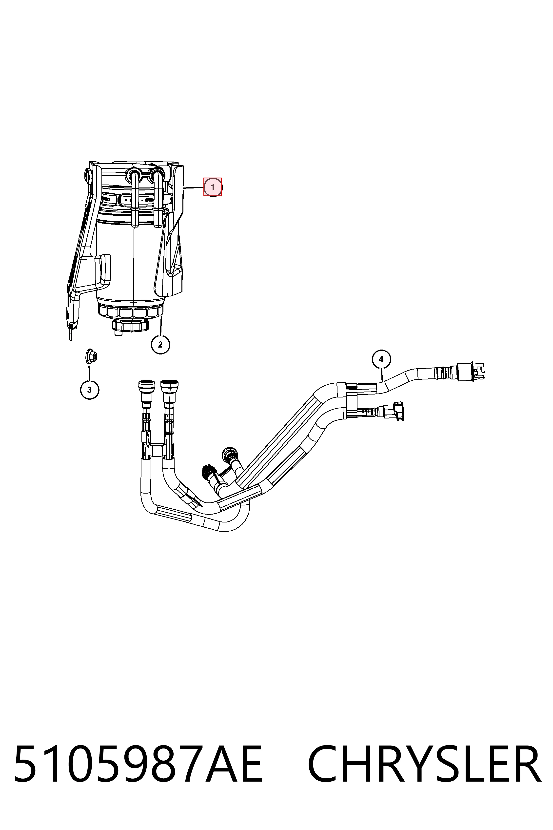 K05105987AF Fiat/Alfa/Lancia 