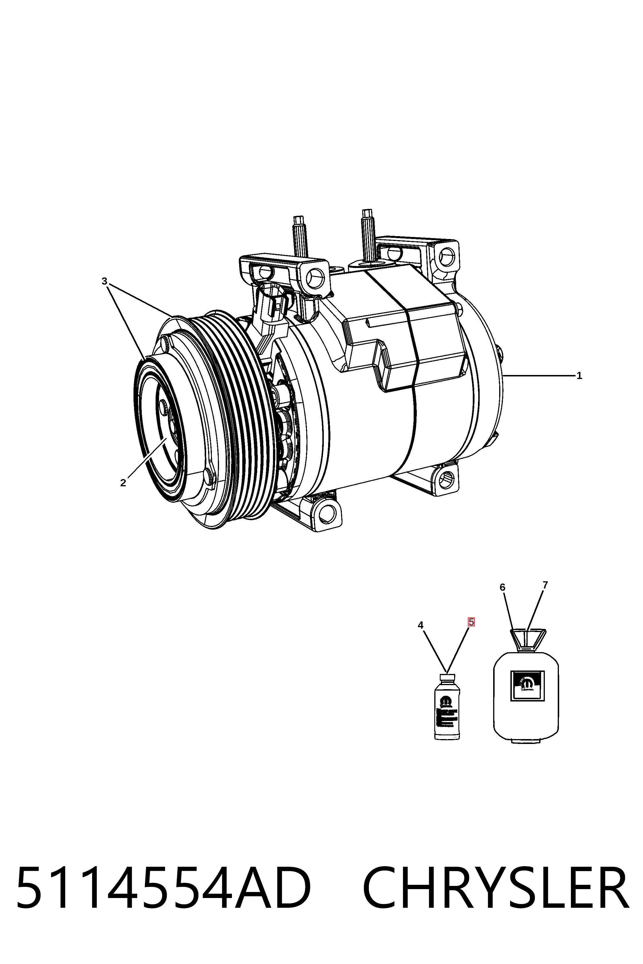 Масло компрессора кондиционера A000989060611 Mercedes